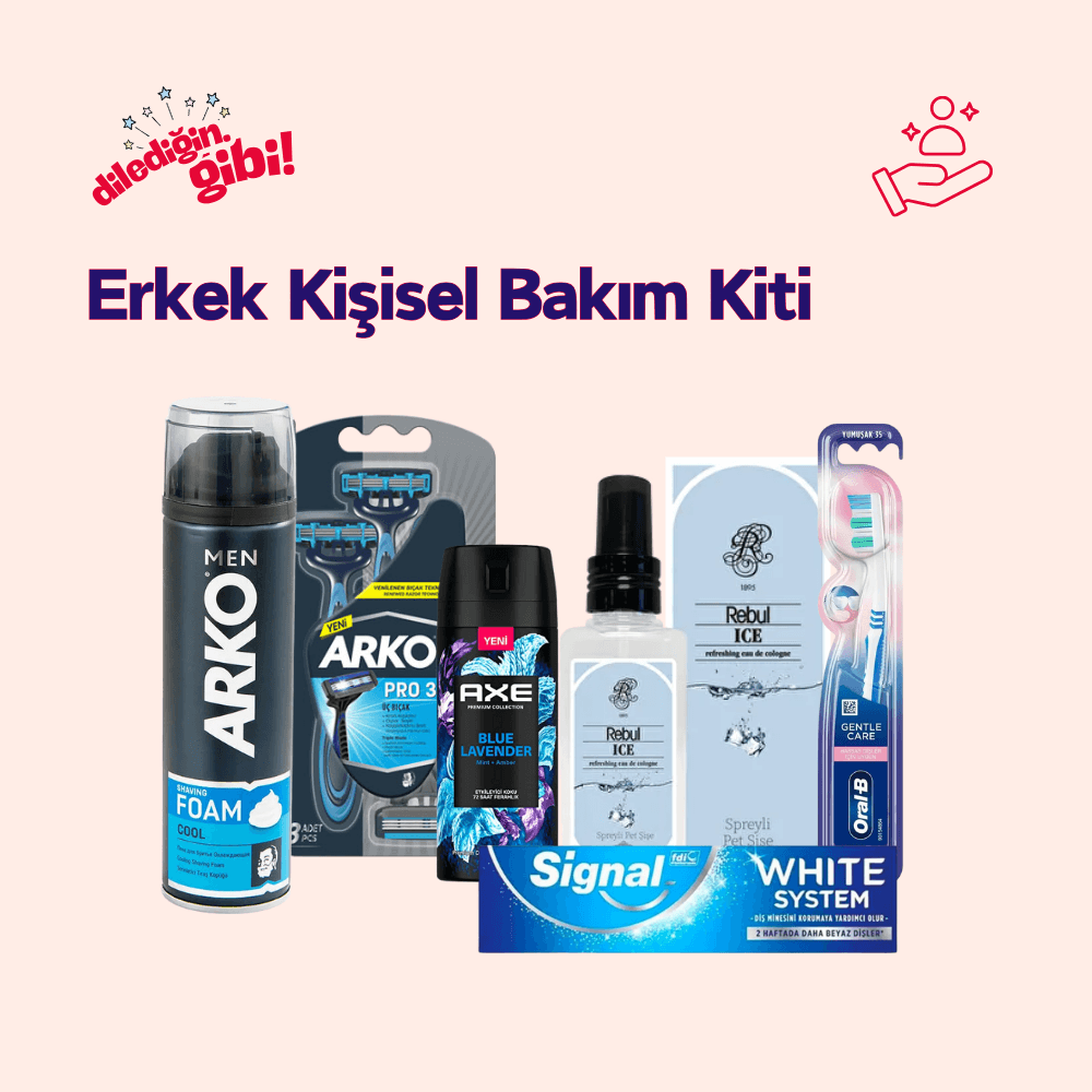 Erkek Kişisel Bakım Seti