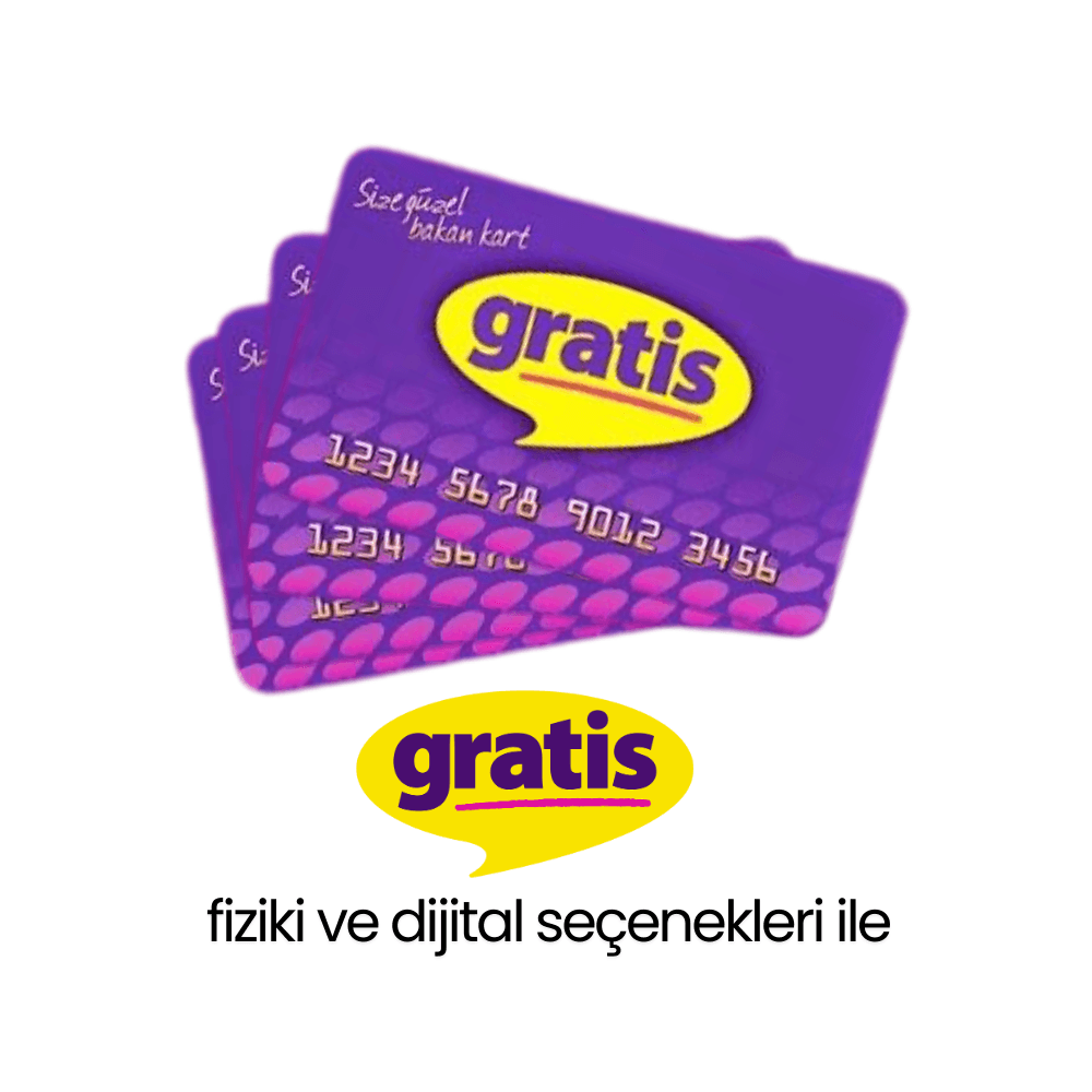 Gratis Hediye Kartı - Gift Card