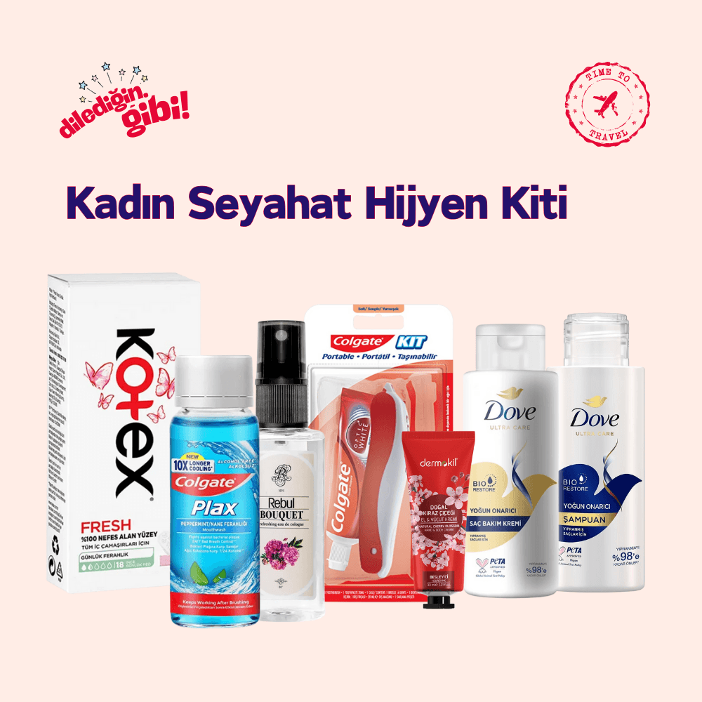 Kadın Seyahat Hijyen Kiti