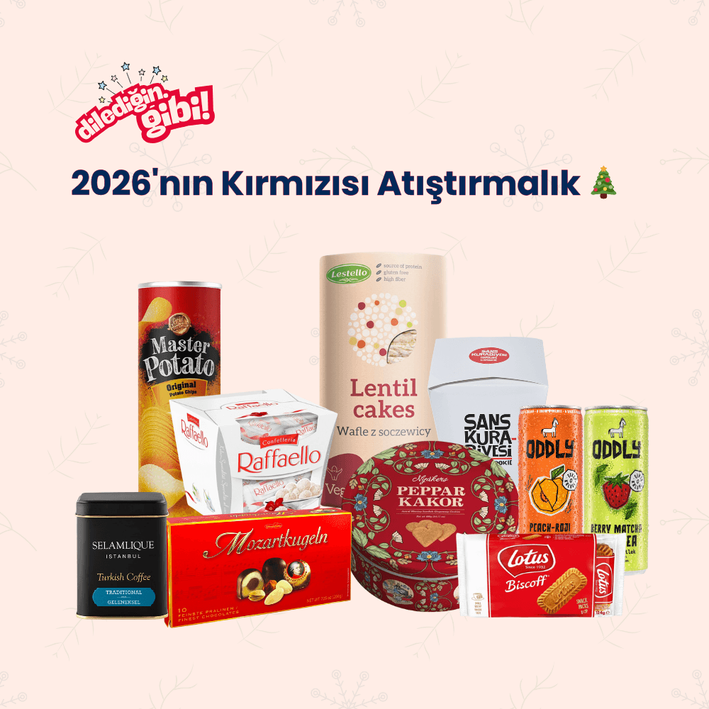 2026'nın Kırımızısı Atıştırmalık Paketi 🎄
