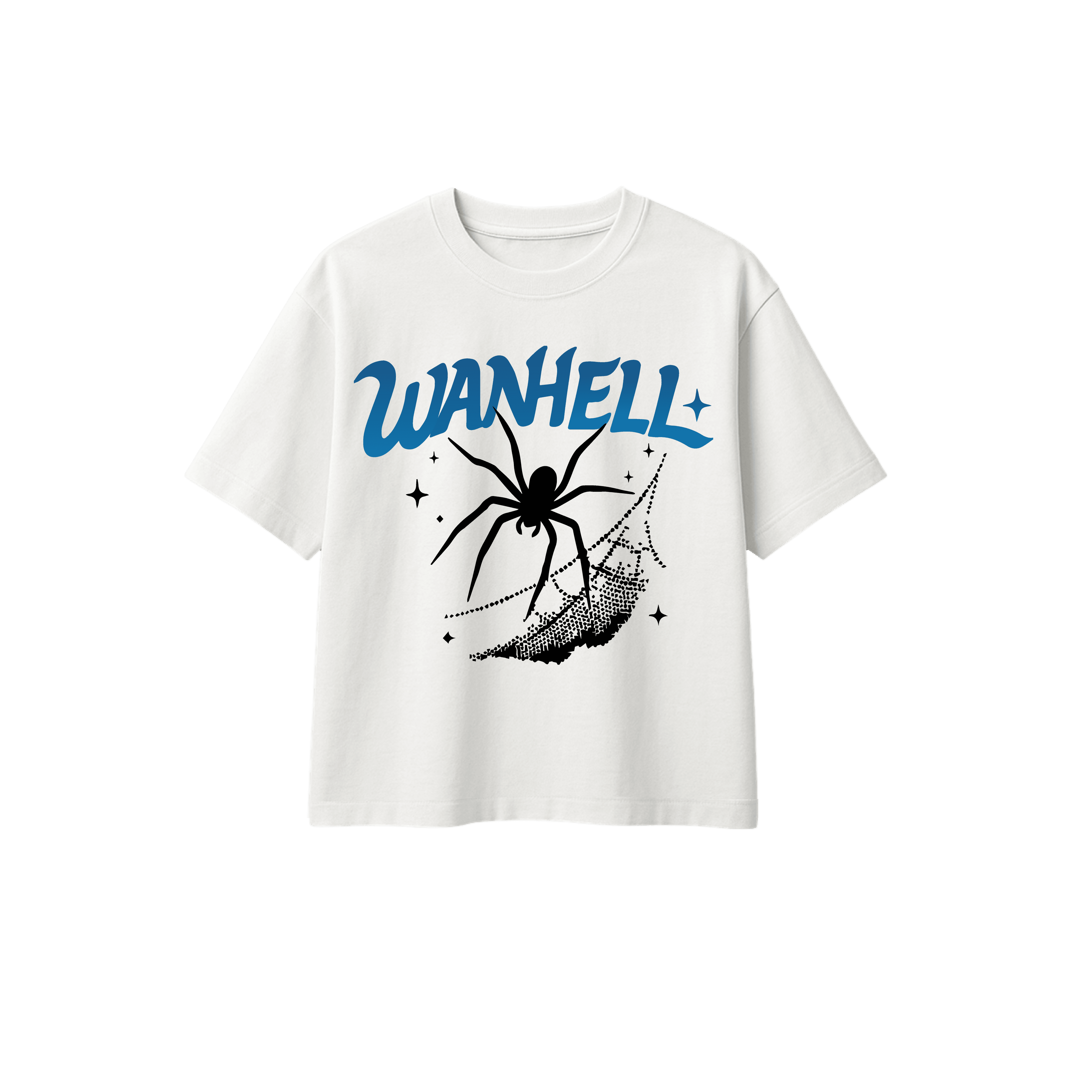 STARWEB - BOXY FIT T-SHIRT - BEYAZ