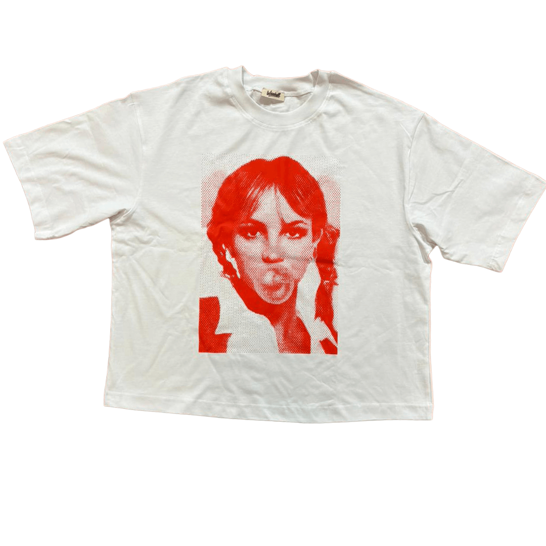 Rebel Pop T-SHIRT - BEYAZ