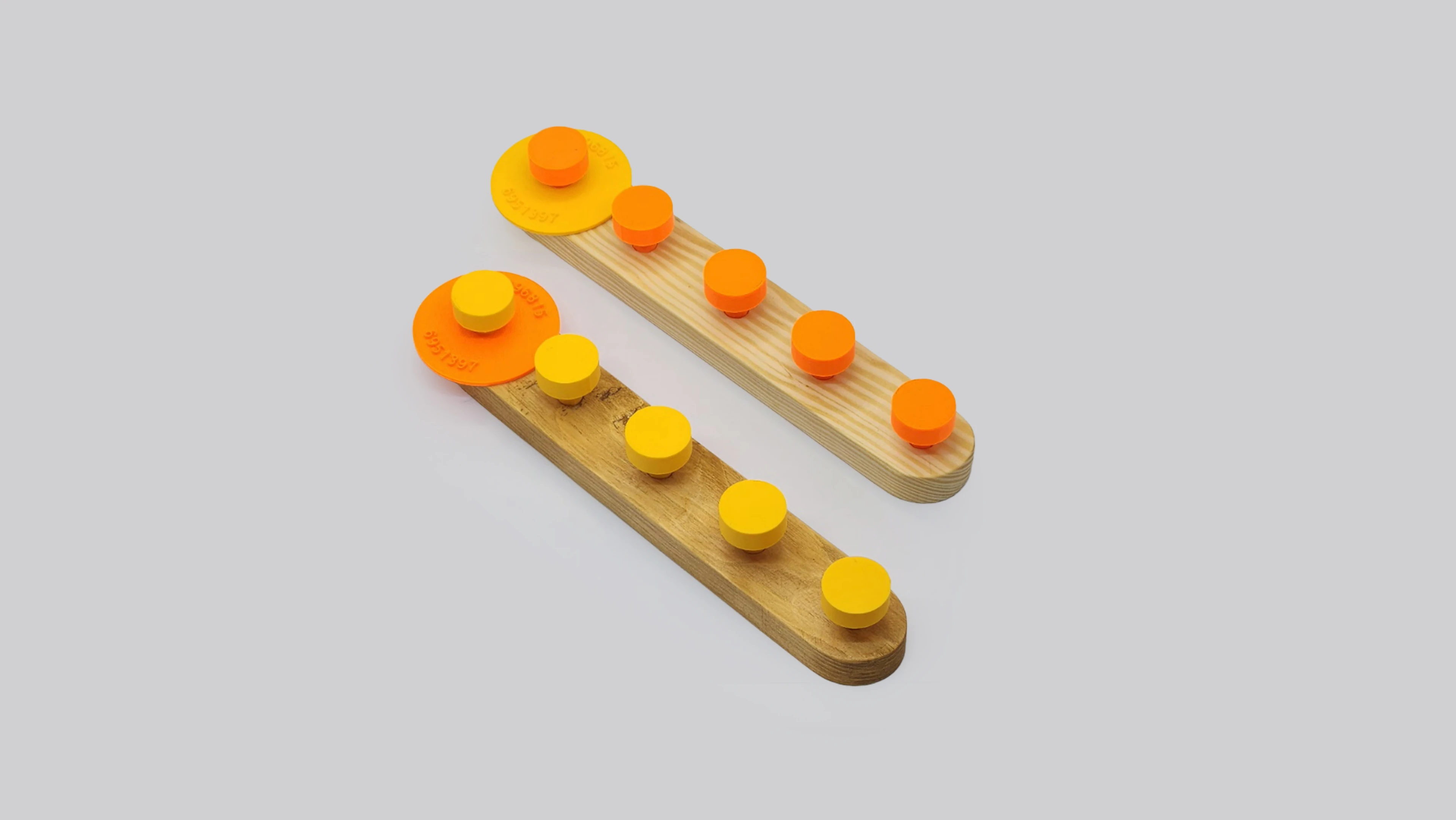 Ürün Atölyesi - Sayı Sekanslı Askılık | Renkli Özgün Tasarım