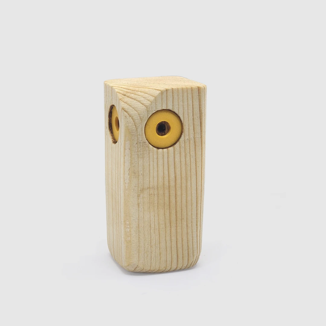 Spirithinks - Ahşap Erk Hayvan Modelleri | Baykuş Modeli