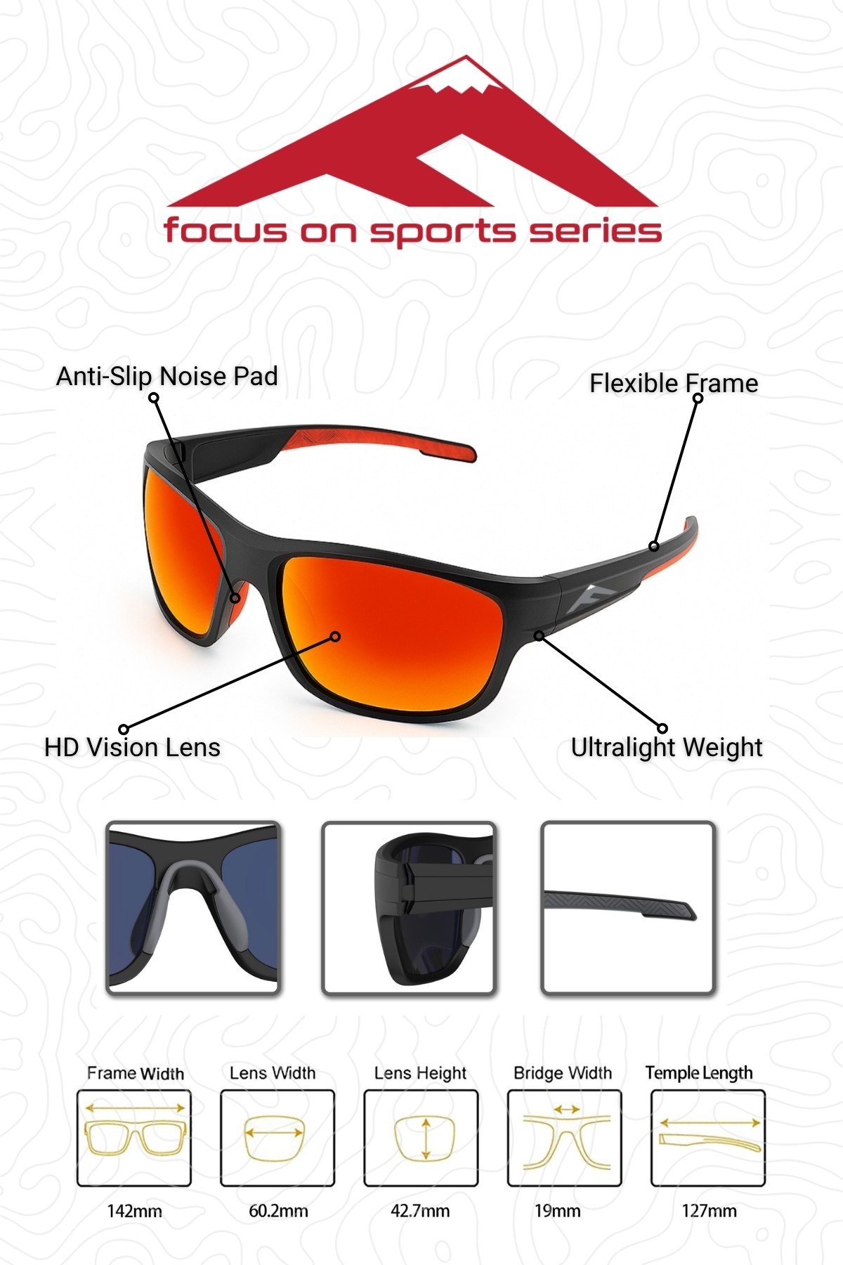 Rington Sport Series Unisex Güneş Gözlüğü
