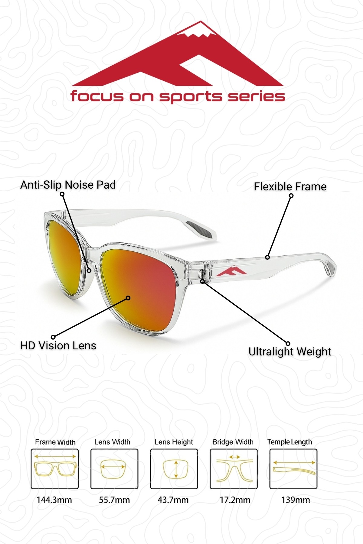 Fuji Sport Series Unisex Güneş Gözlüğü