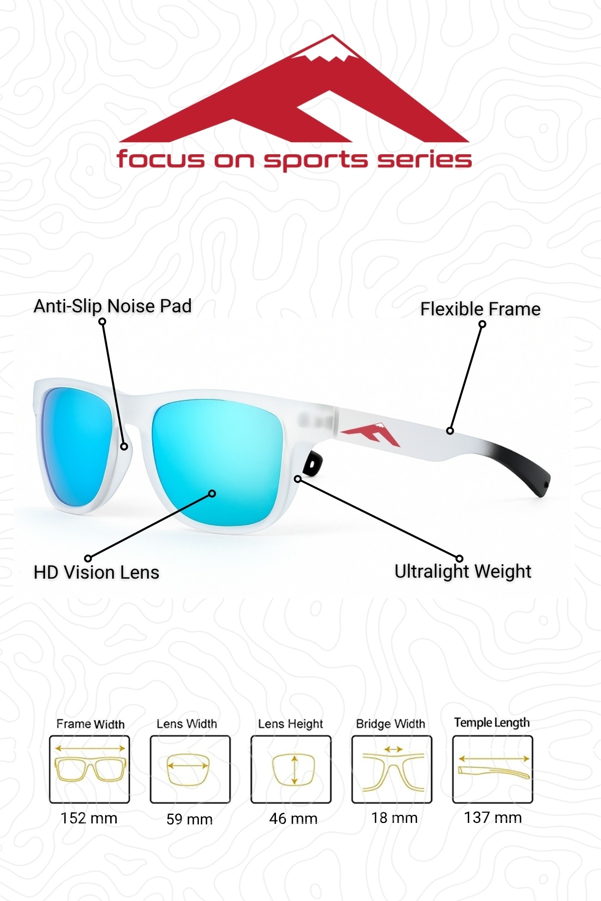 Ağrı-Xl Sport Series Unisex Güneş Gözlüğü