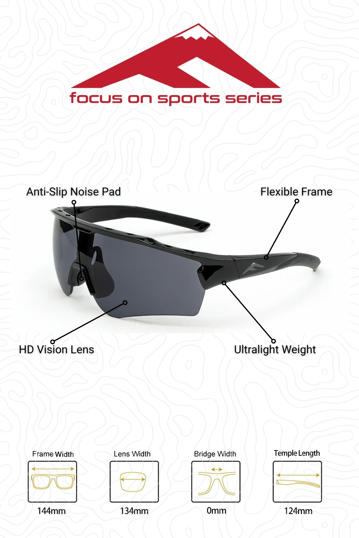 Falco+ Sport Series Unisex Güneş Gözlüğü