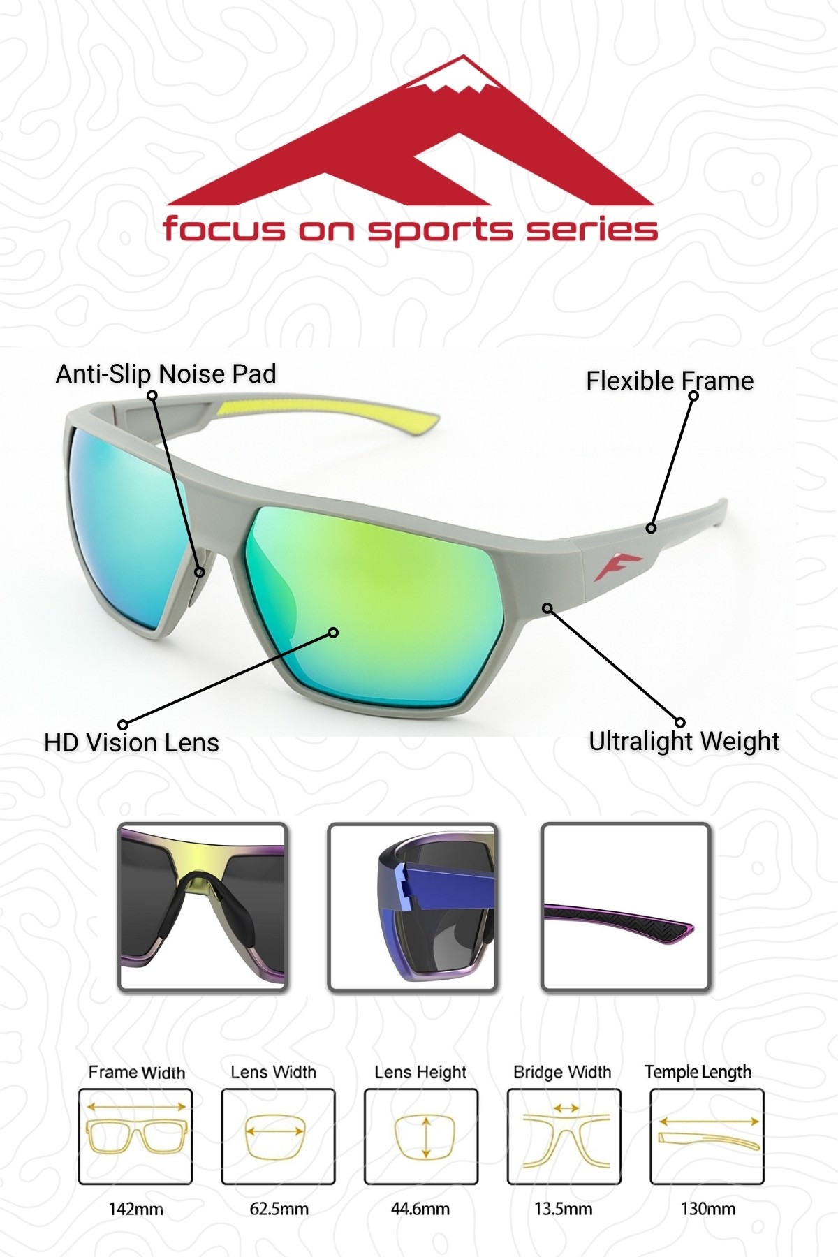 Makalu Sport Series Unisex Güneş Gözlüğü