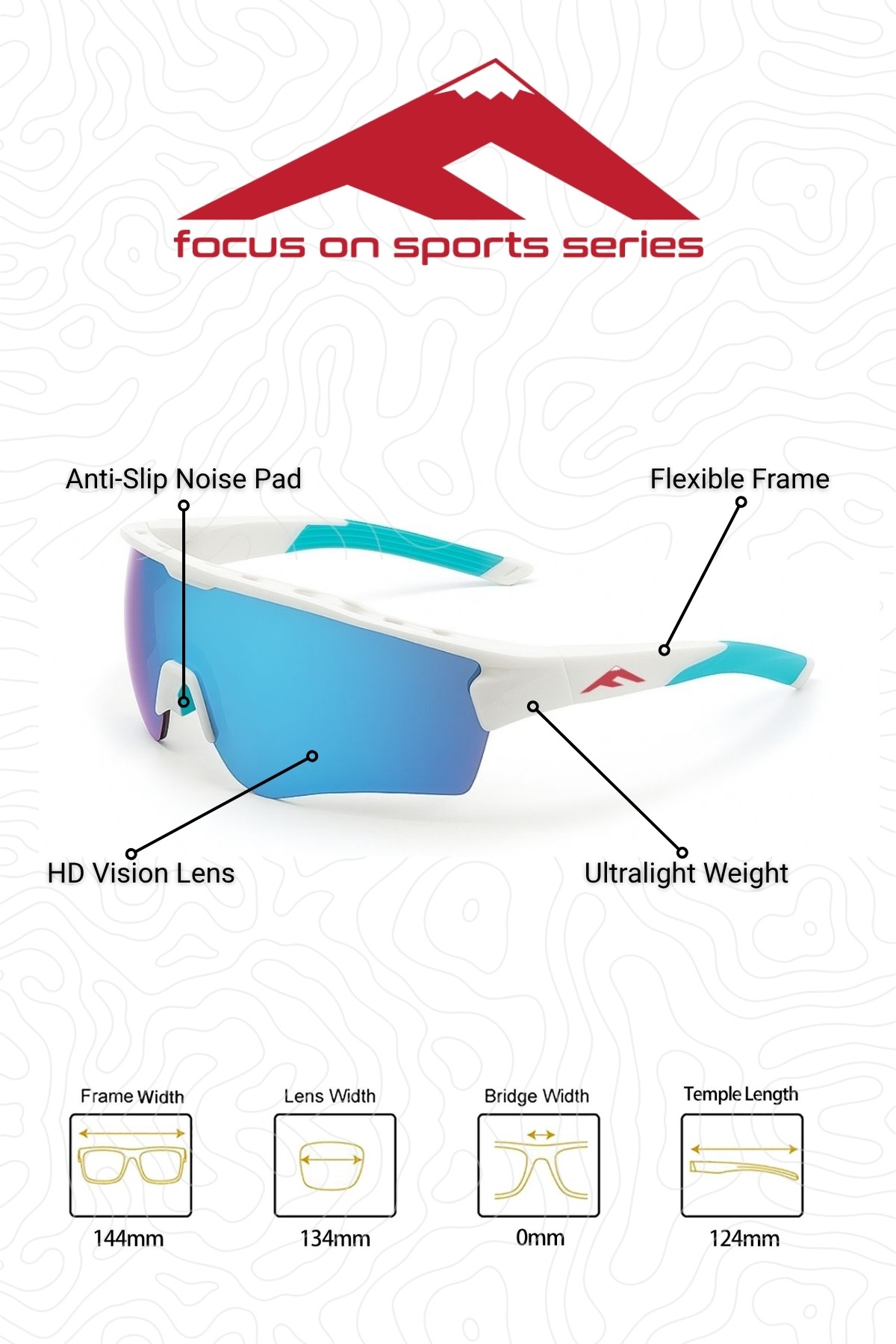 Falco+ Sport Series Unisex Güneş Gözlüğü