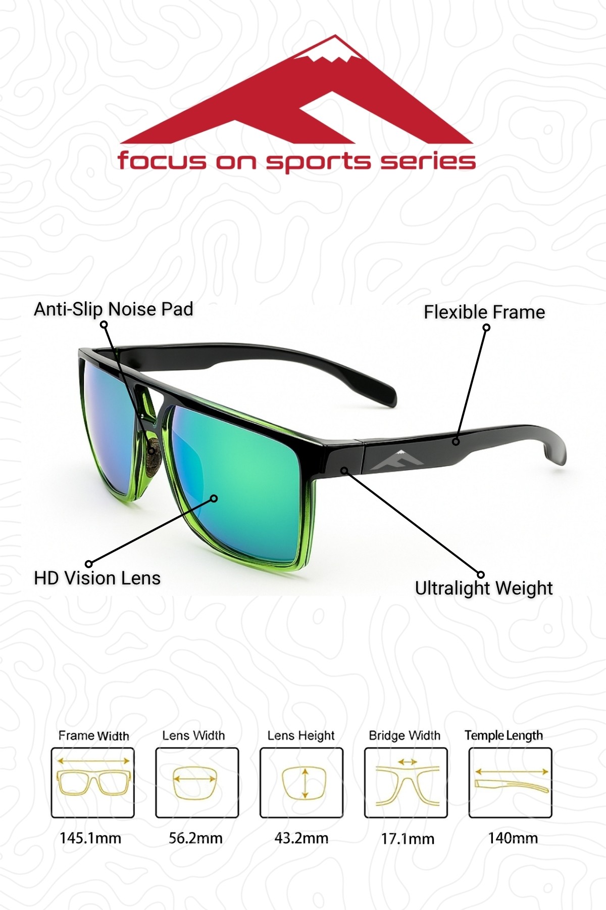 Dumont Sport Series Unisex Güneş Gözlüğü