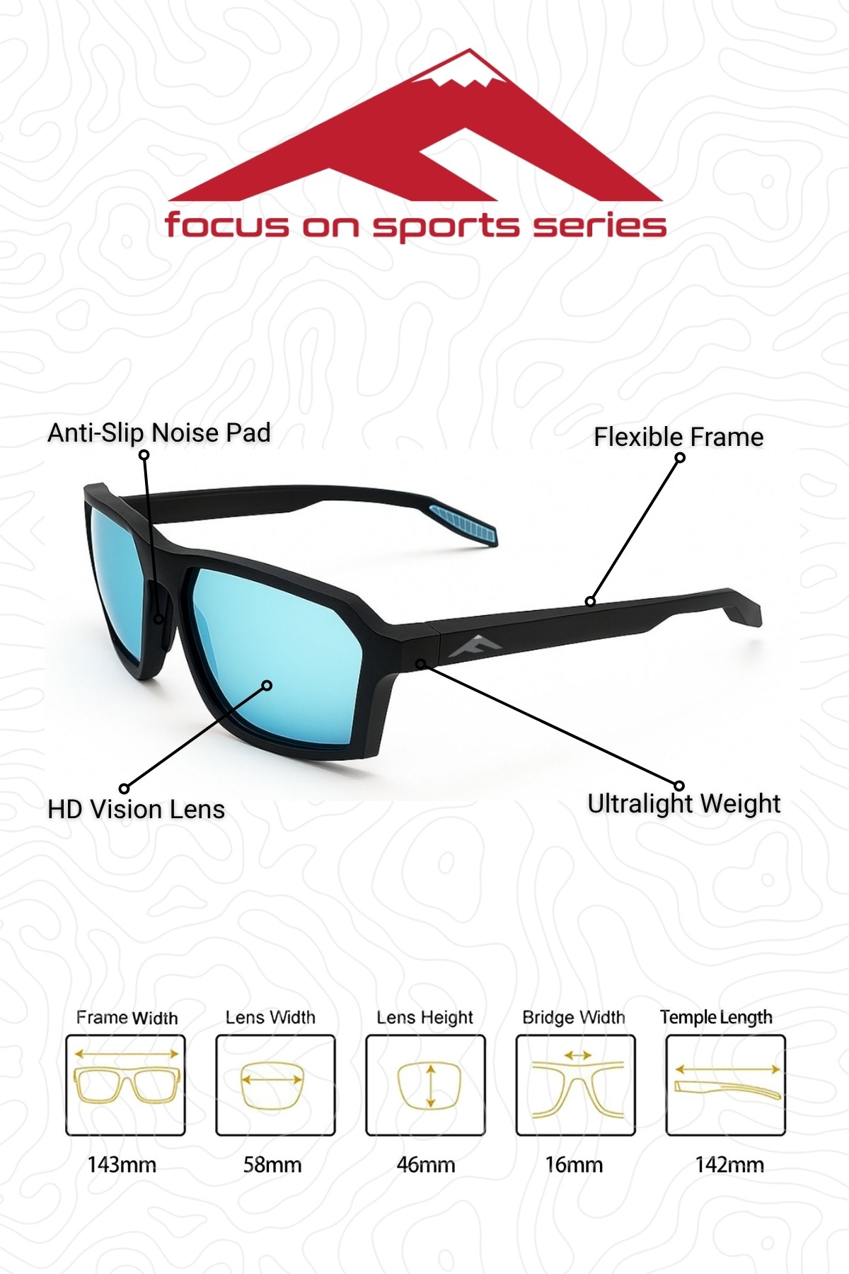 Hawk Sport Series Unisex Güneş Gözlüğü