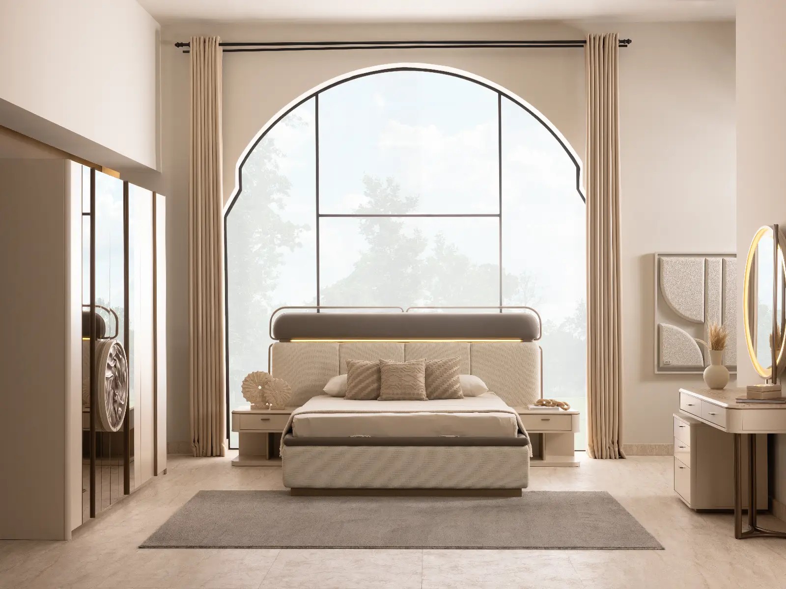Loft Yatak Odası Takımı