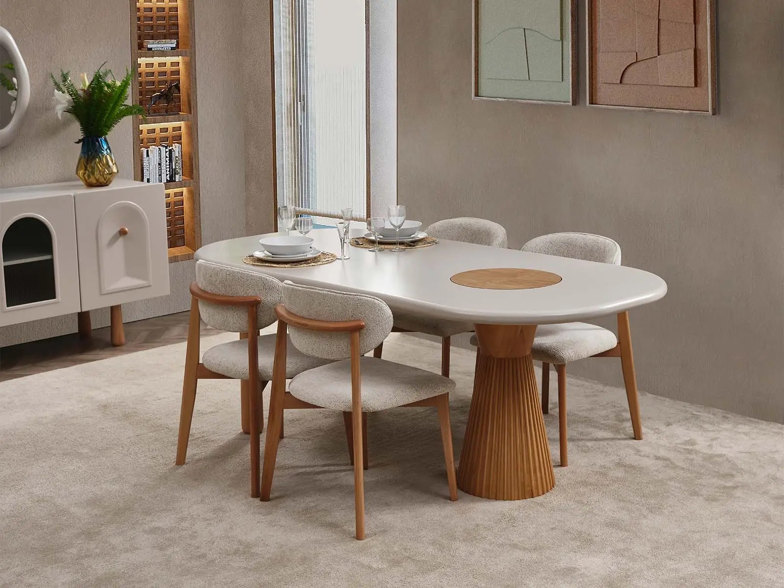 Prenses Yemek Odası Takımı