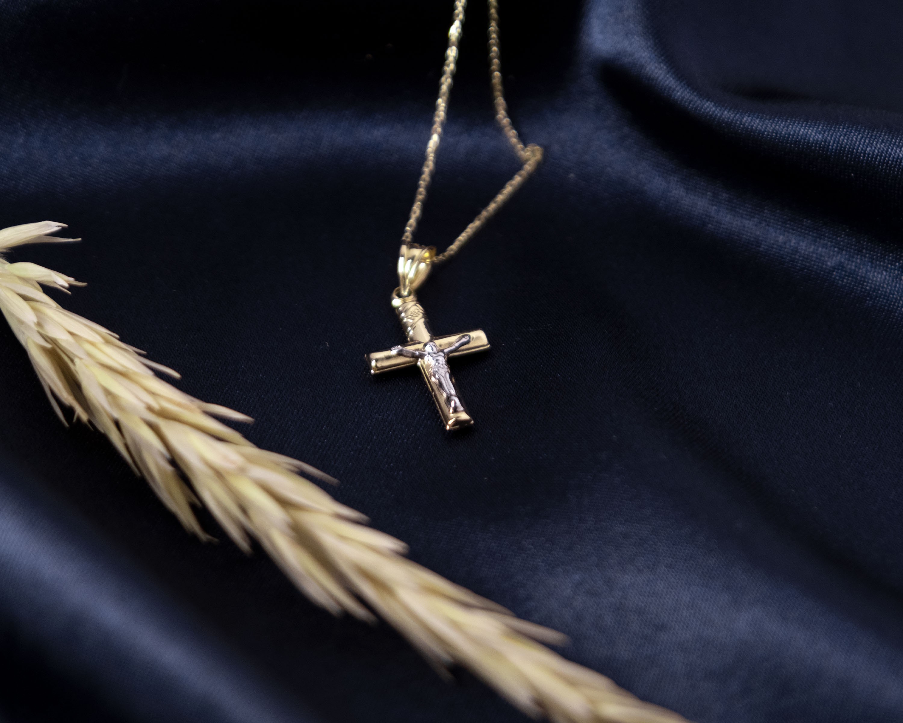 Gold Cross Necklace