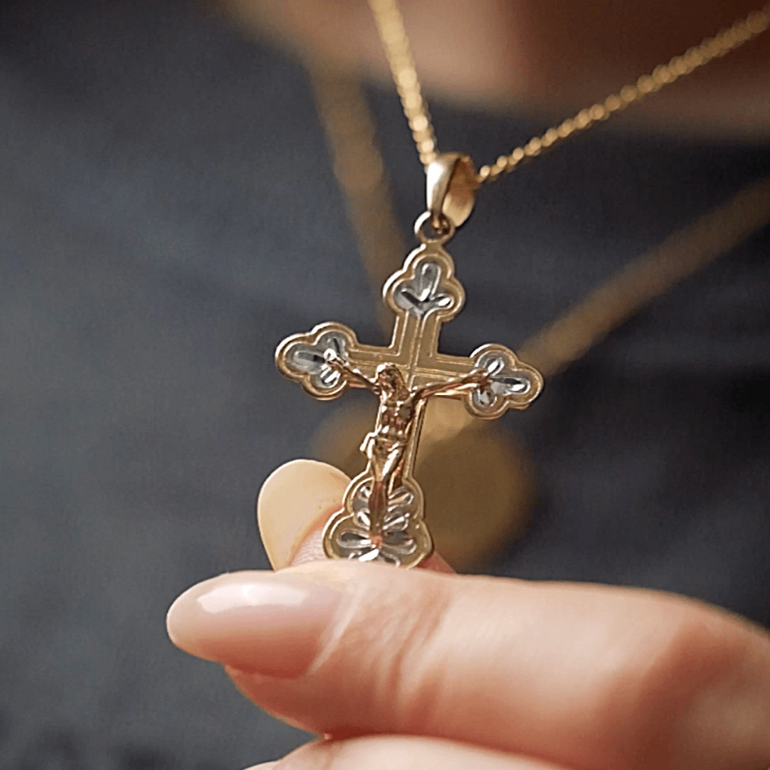 Gold Cross Necklace