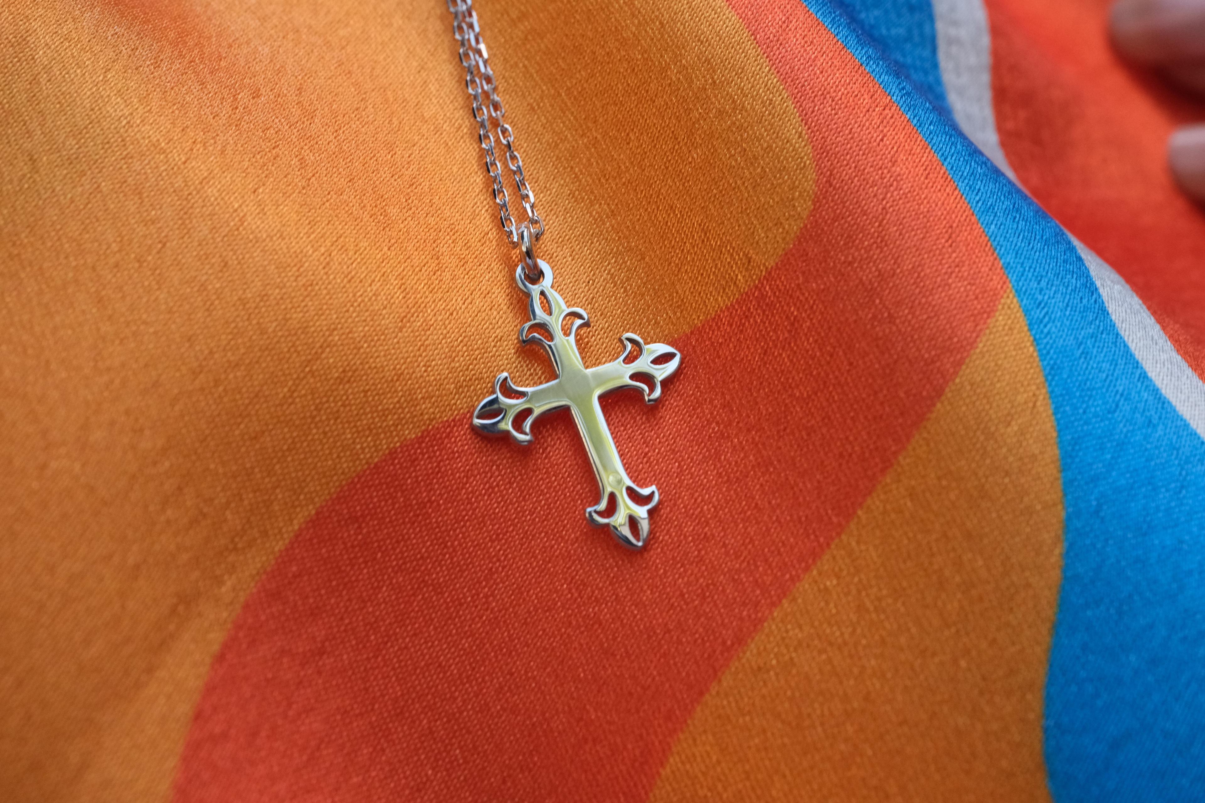 Gold Cross Necklace