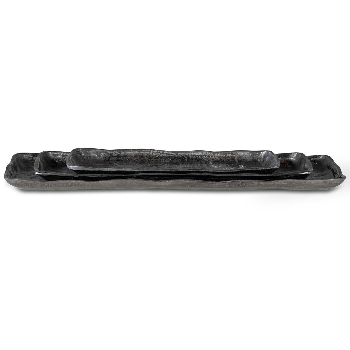 Artisan Antik Nikel Tepsi (3'lü Set)