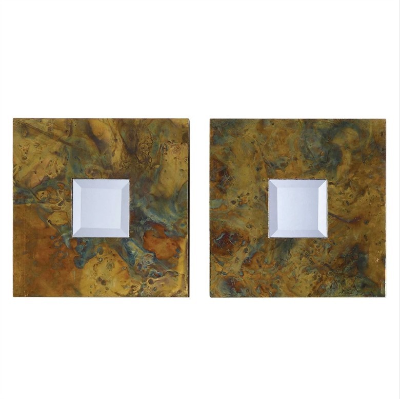 Ambrosia Squares Mirror (Set of 2)