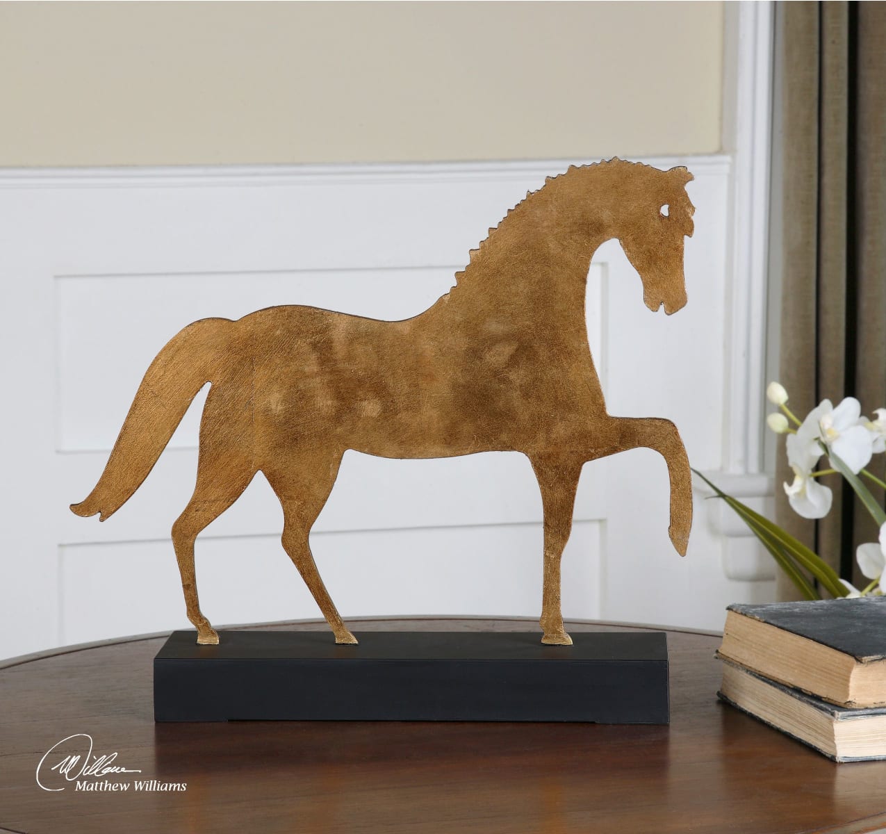 Goldwin Şahlanan At Heykeli