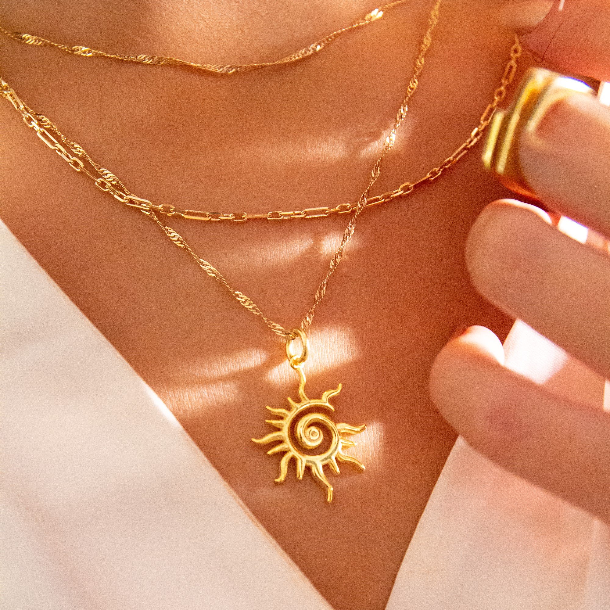 Shining Sun Necklace