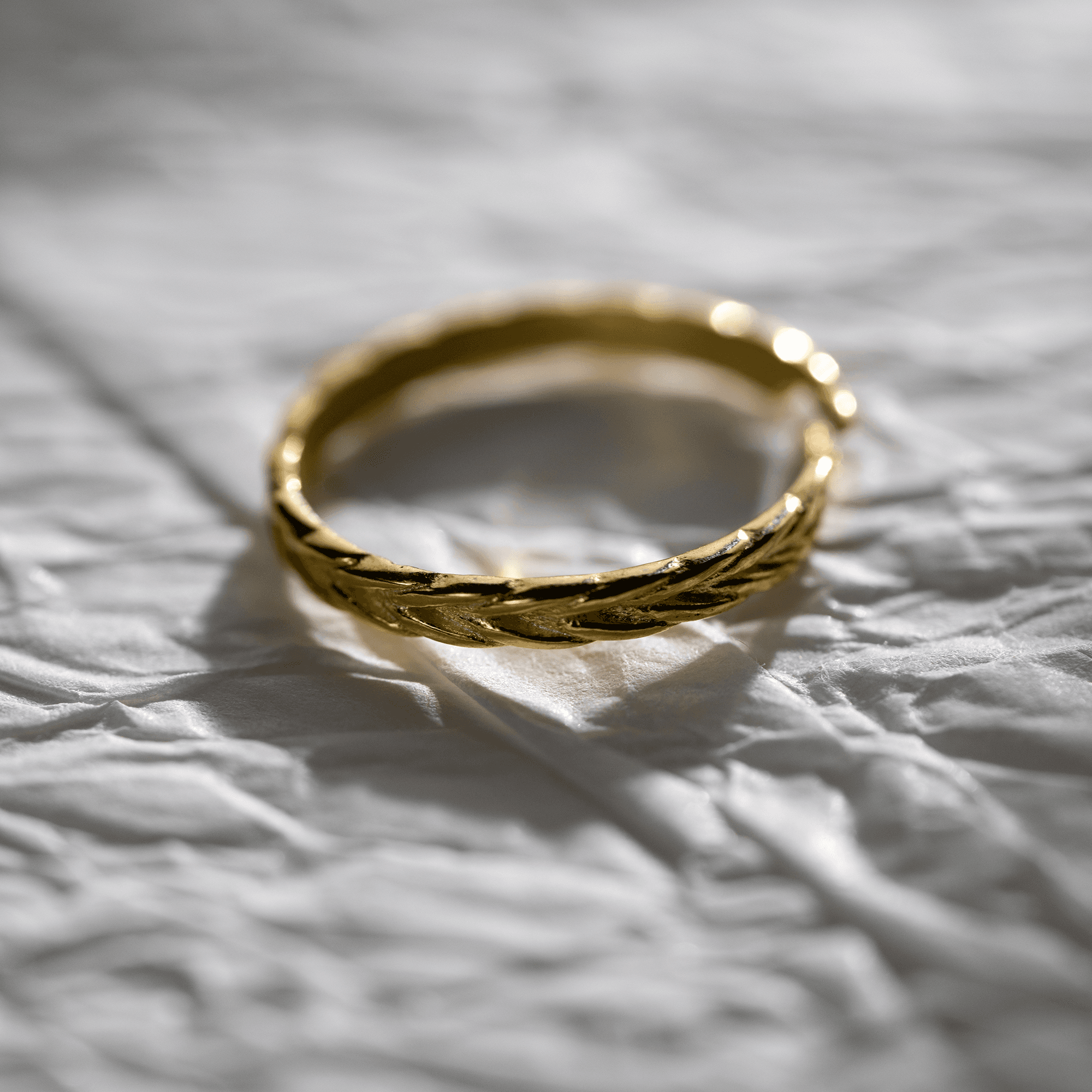 Adjustable Leaf Crown Ring