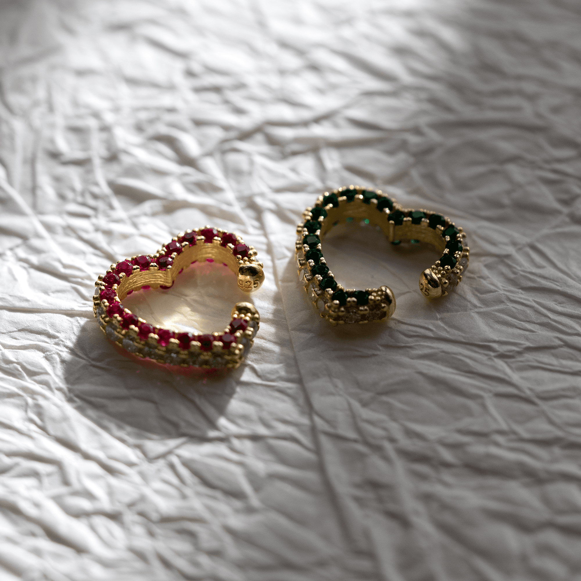Pop Heart Cuff | 925 Gümüş