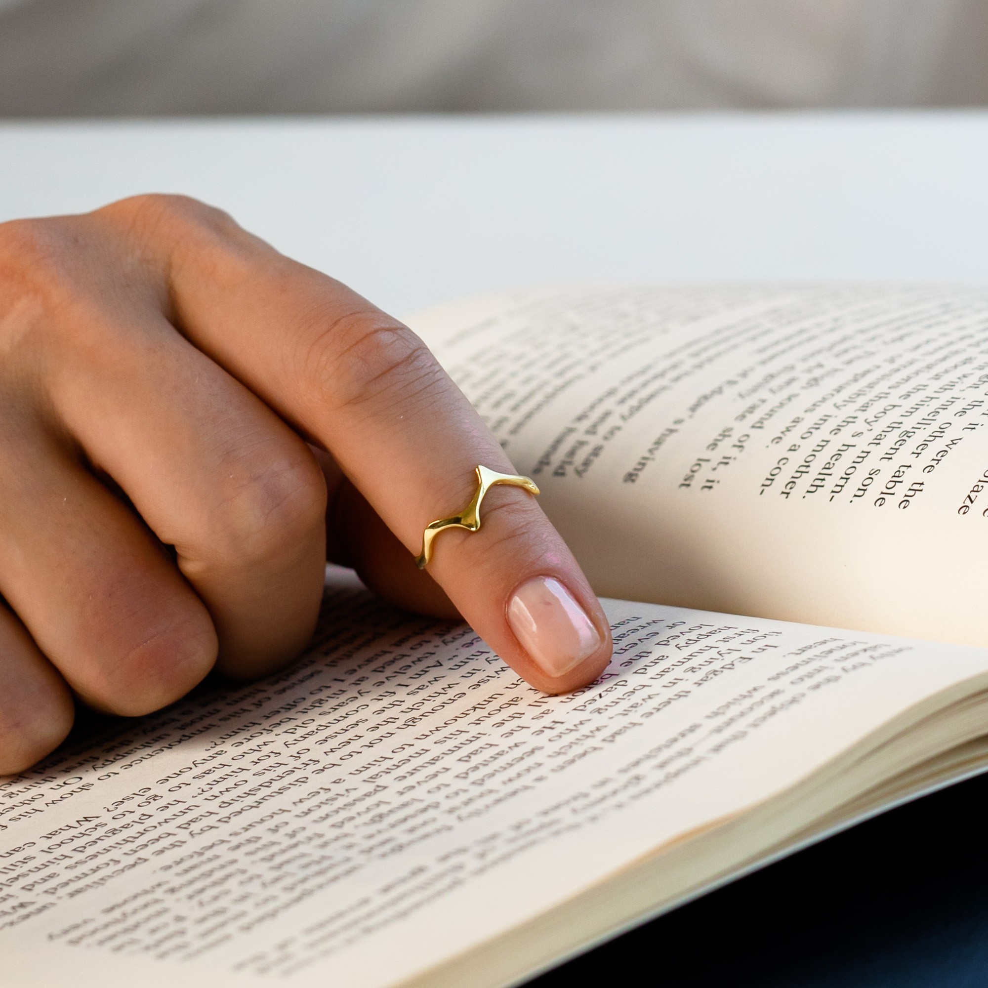 Adjustable Helen Antler Ring