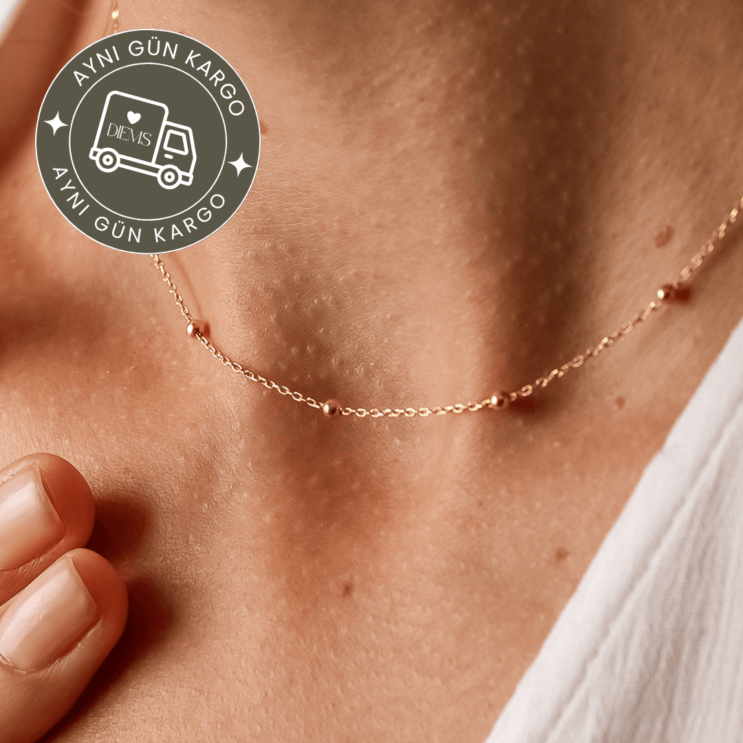 Cable Ball Chain Necklace