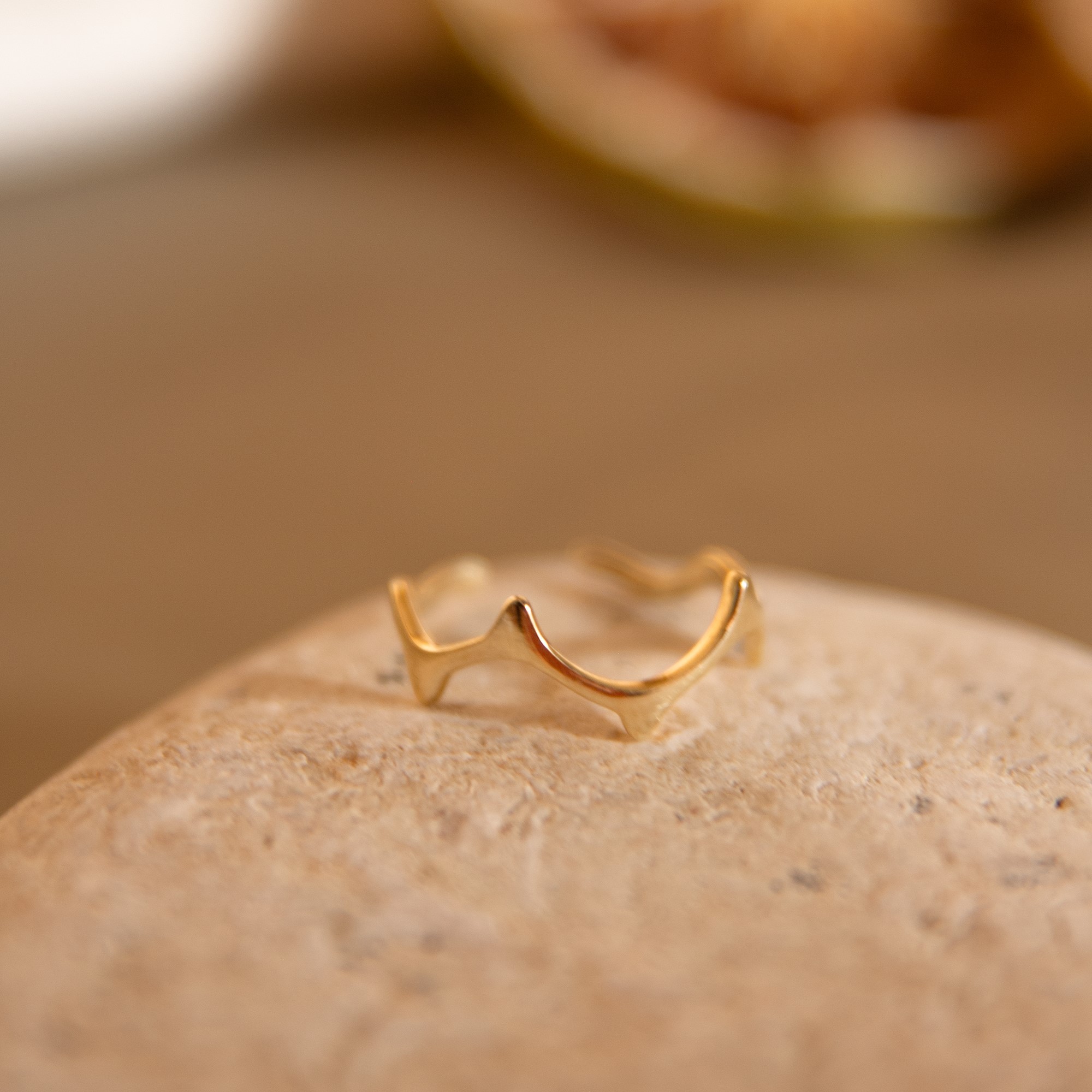 Adjustable Helen Antler Ring