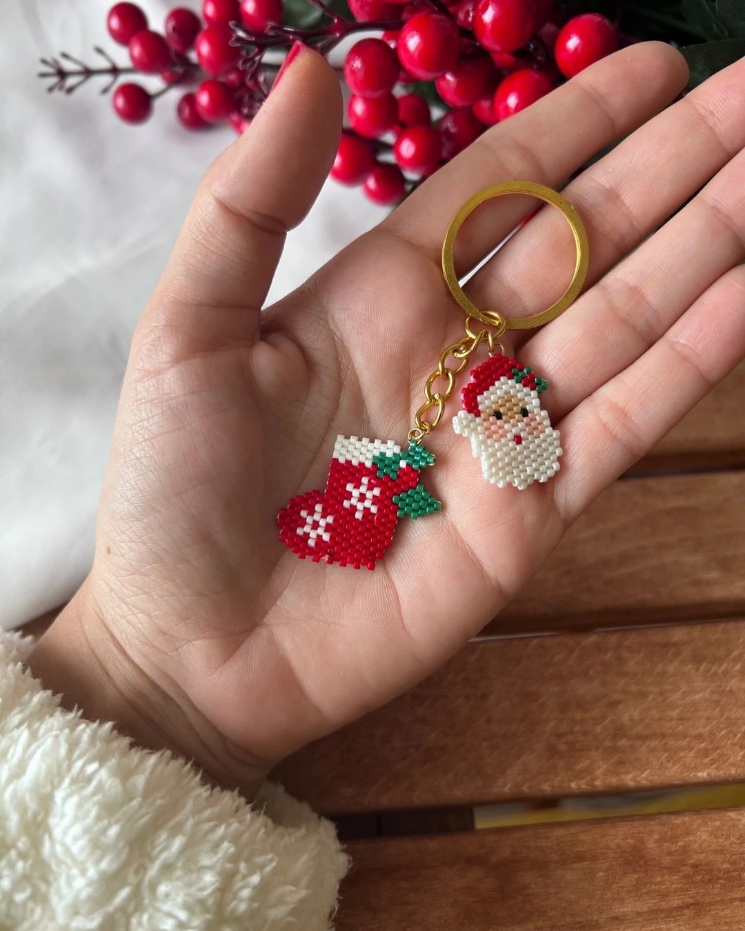 Noel Baba İkili Tasarım Aksesuar