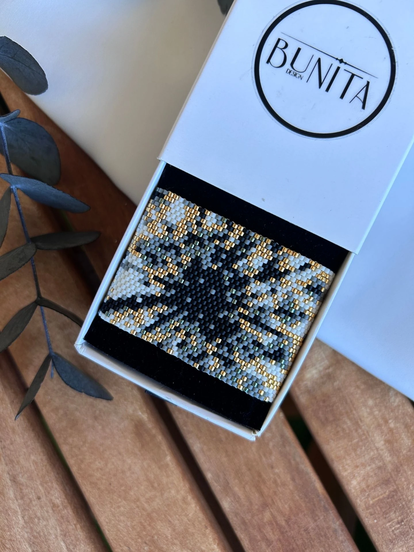 Tasarım Yıldız Motif Kalın Miyuki Bileklik