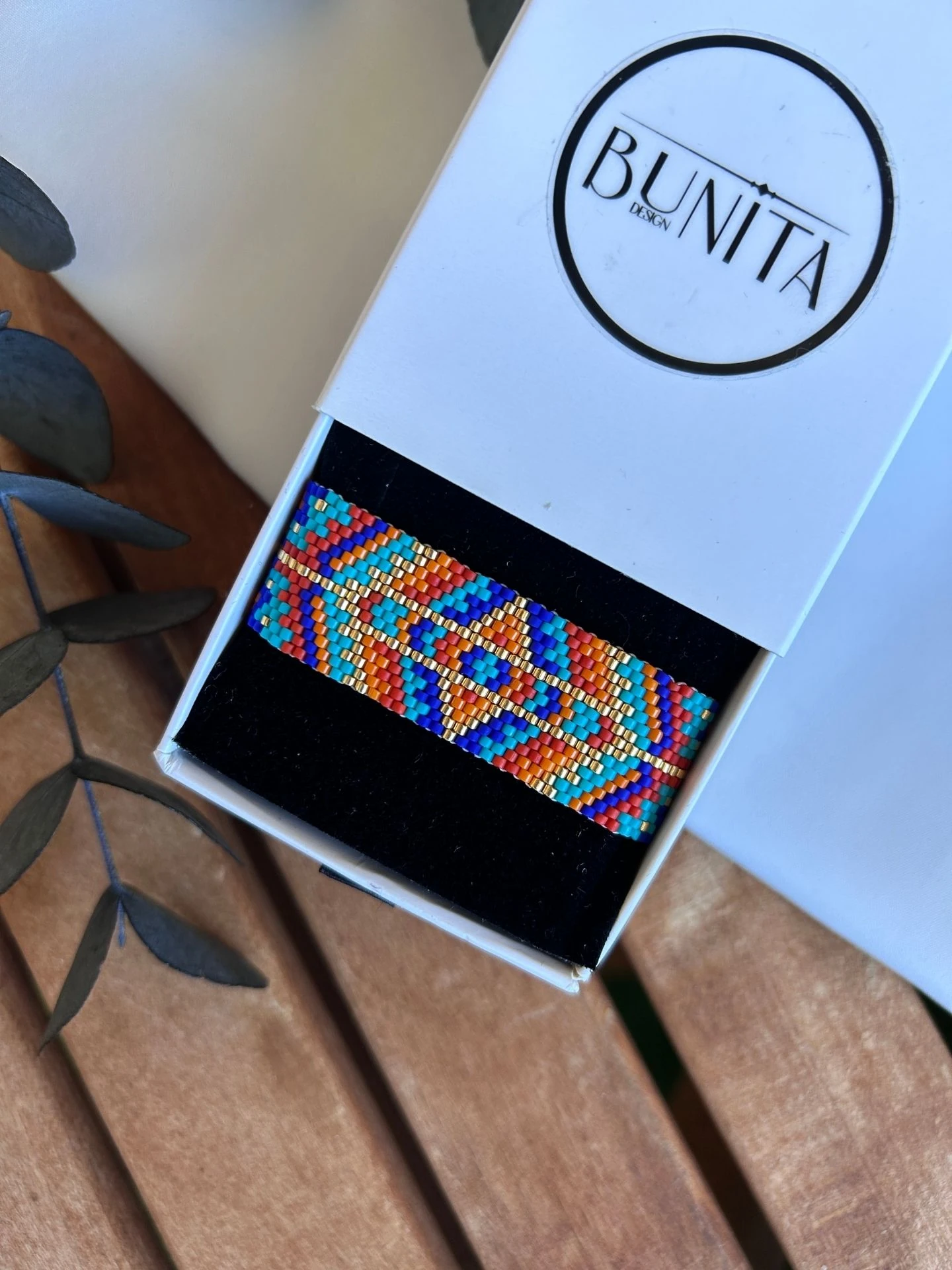 Etnik Desen Tasarım Miyuki Bileklik