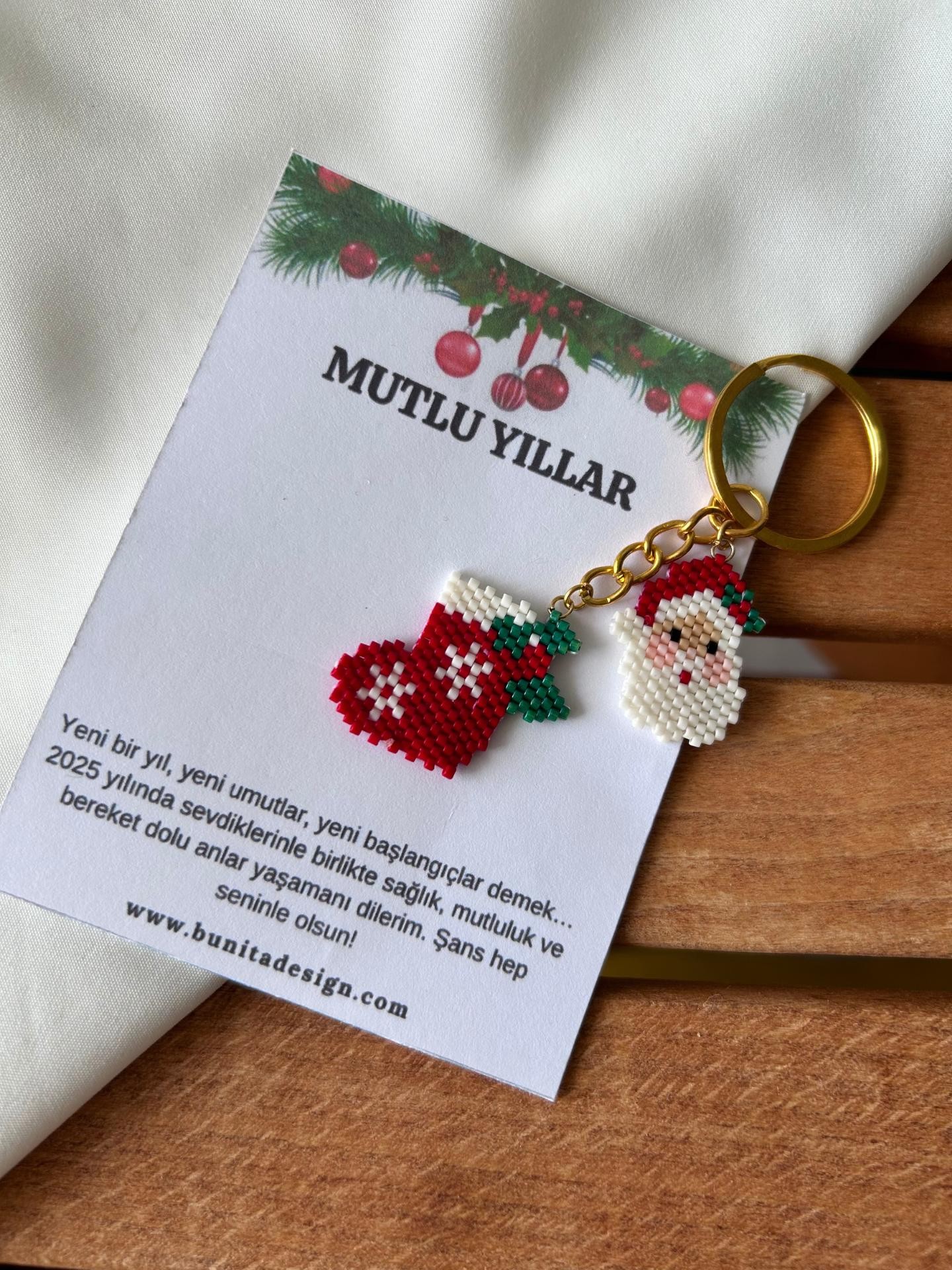 Noel Baba İkili Tasarım Aksesuar