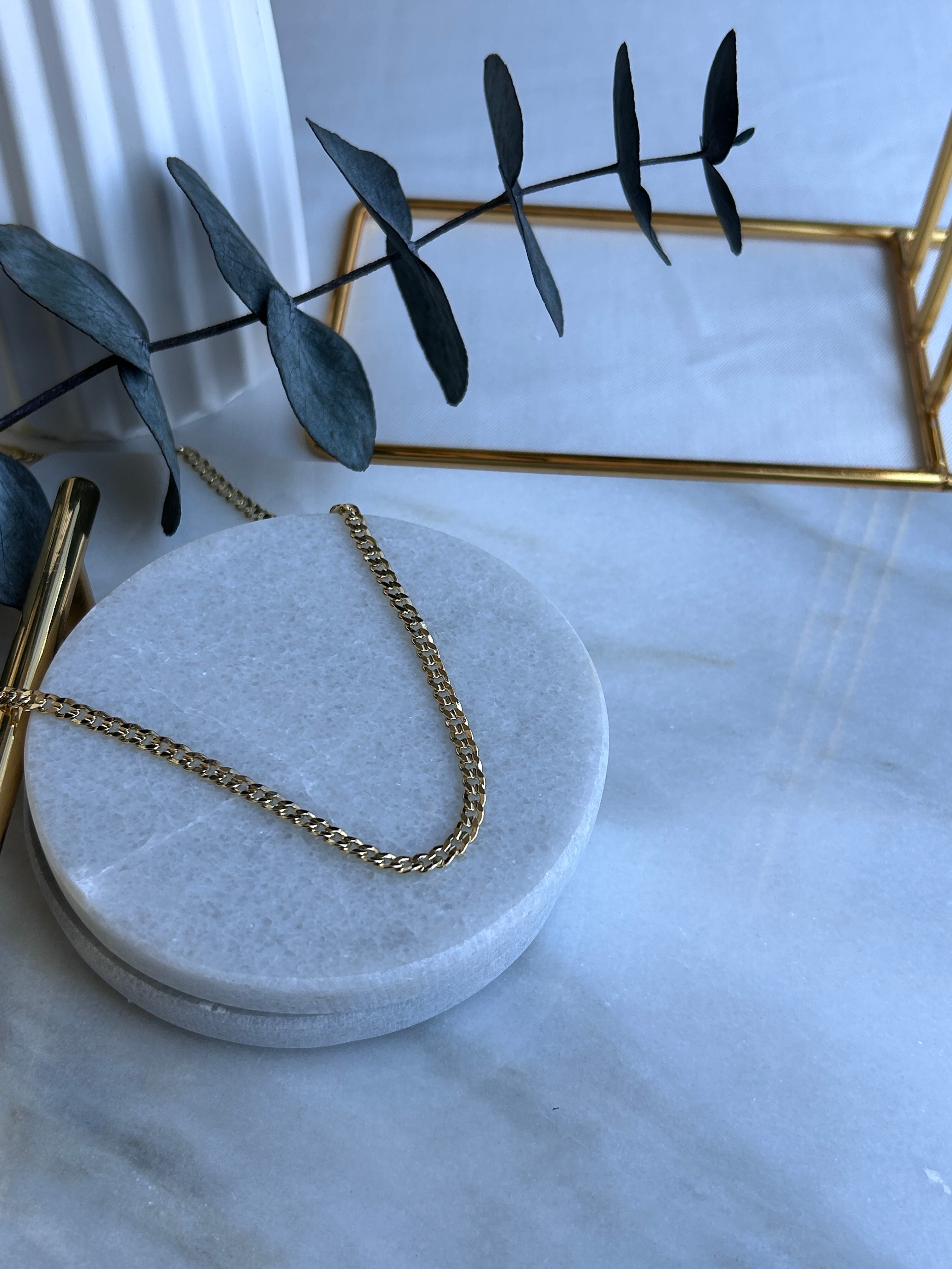 Vip Özel Seri 14K 45 Cm Basic Kuyumcu İşi Kolye