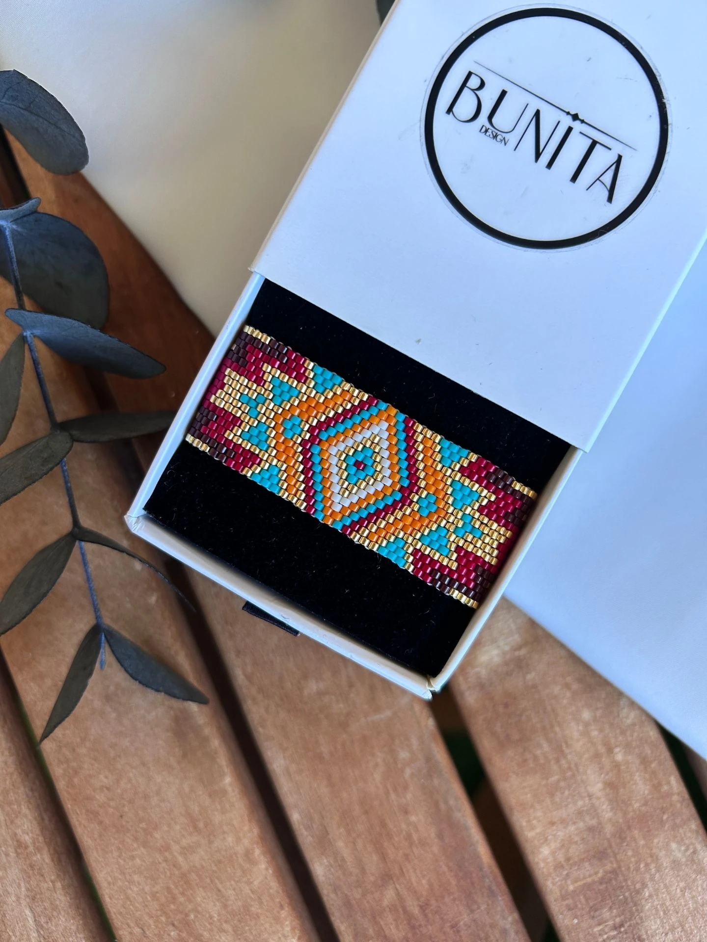 Etnik Desen Miyuki Boncuklu Bileklik