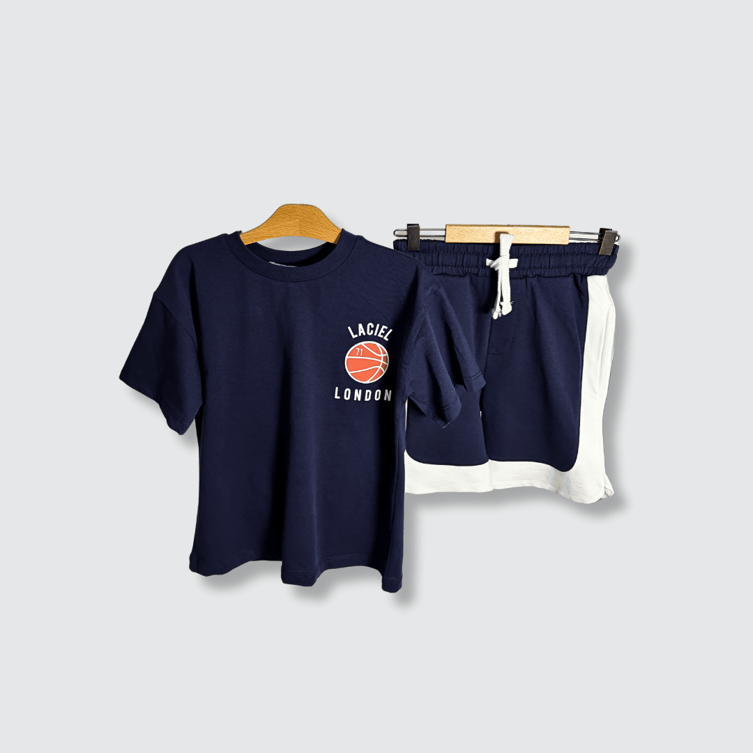 Basketbol Temalı Çocuk Şortlu Takım