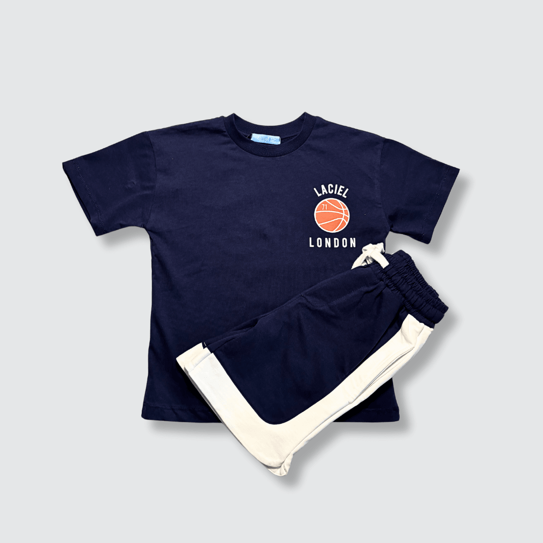 Basketbol Temalı Çocuk Şortlu Takım