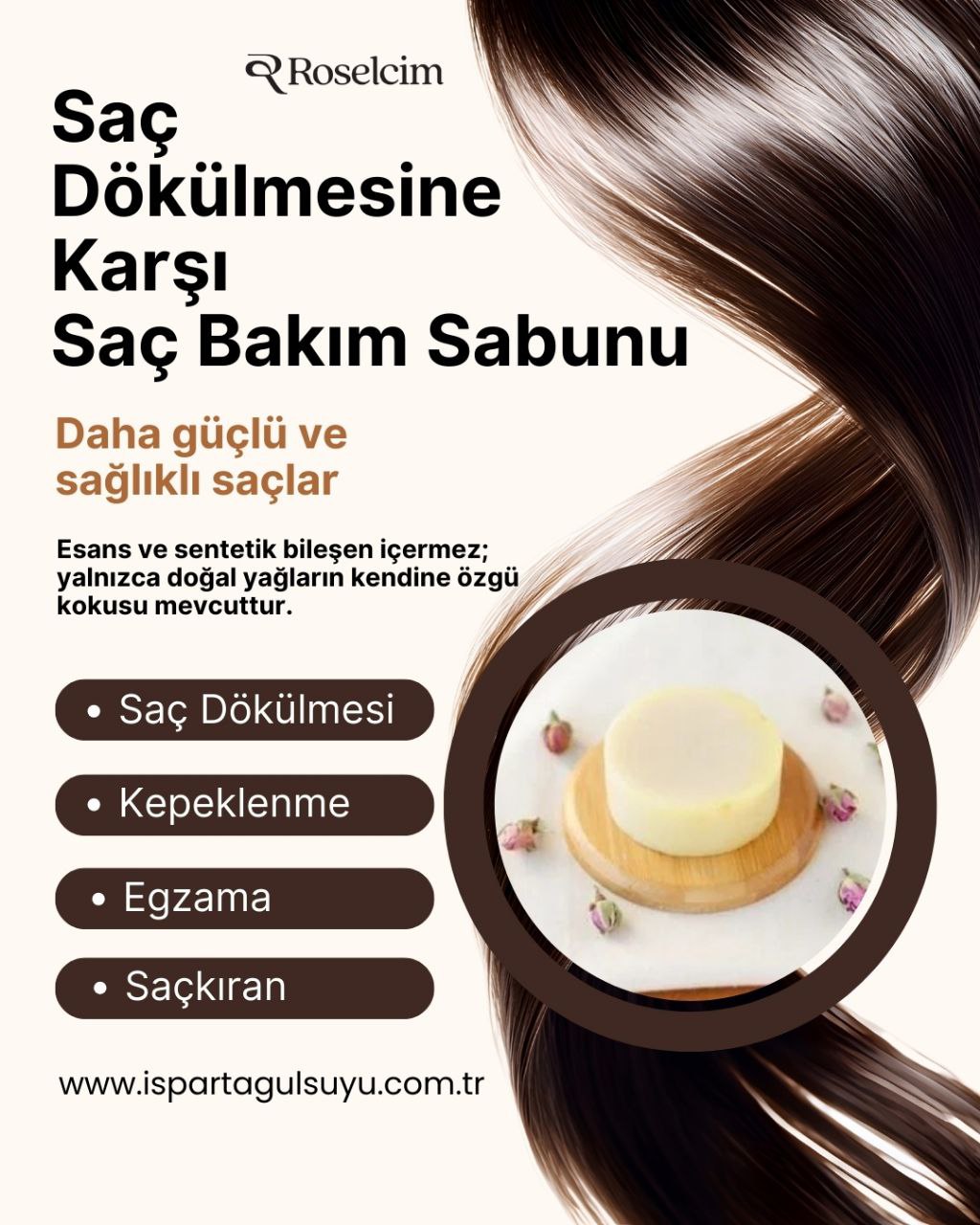 Saç Dökülmesine Karşı Bakım Sabunu
