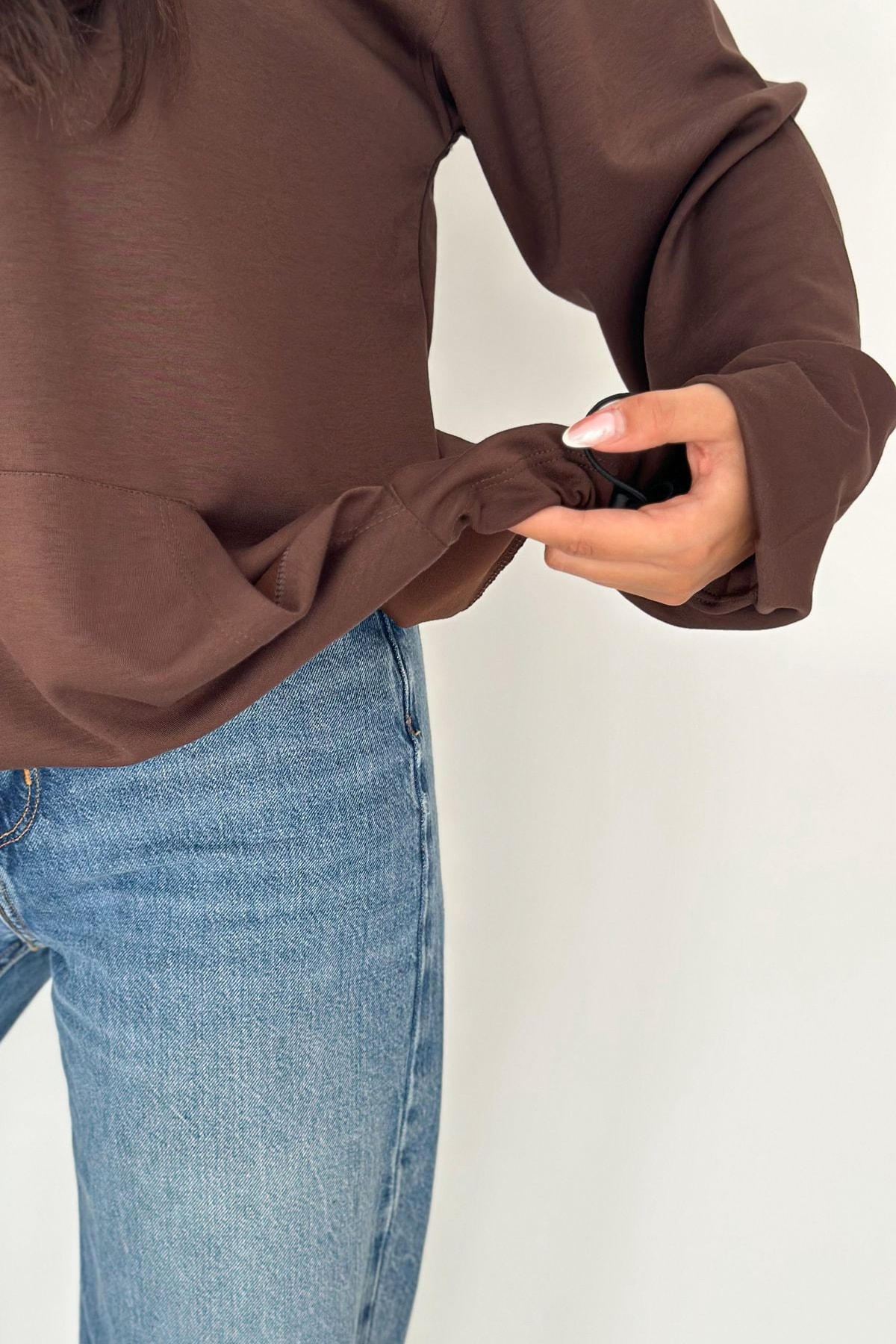 Kadın Oversize Sweatshirt – Günlük Konfor & Minimal Stil