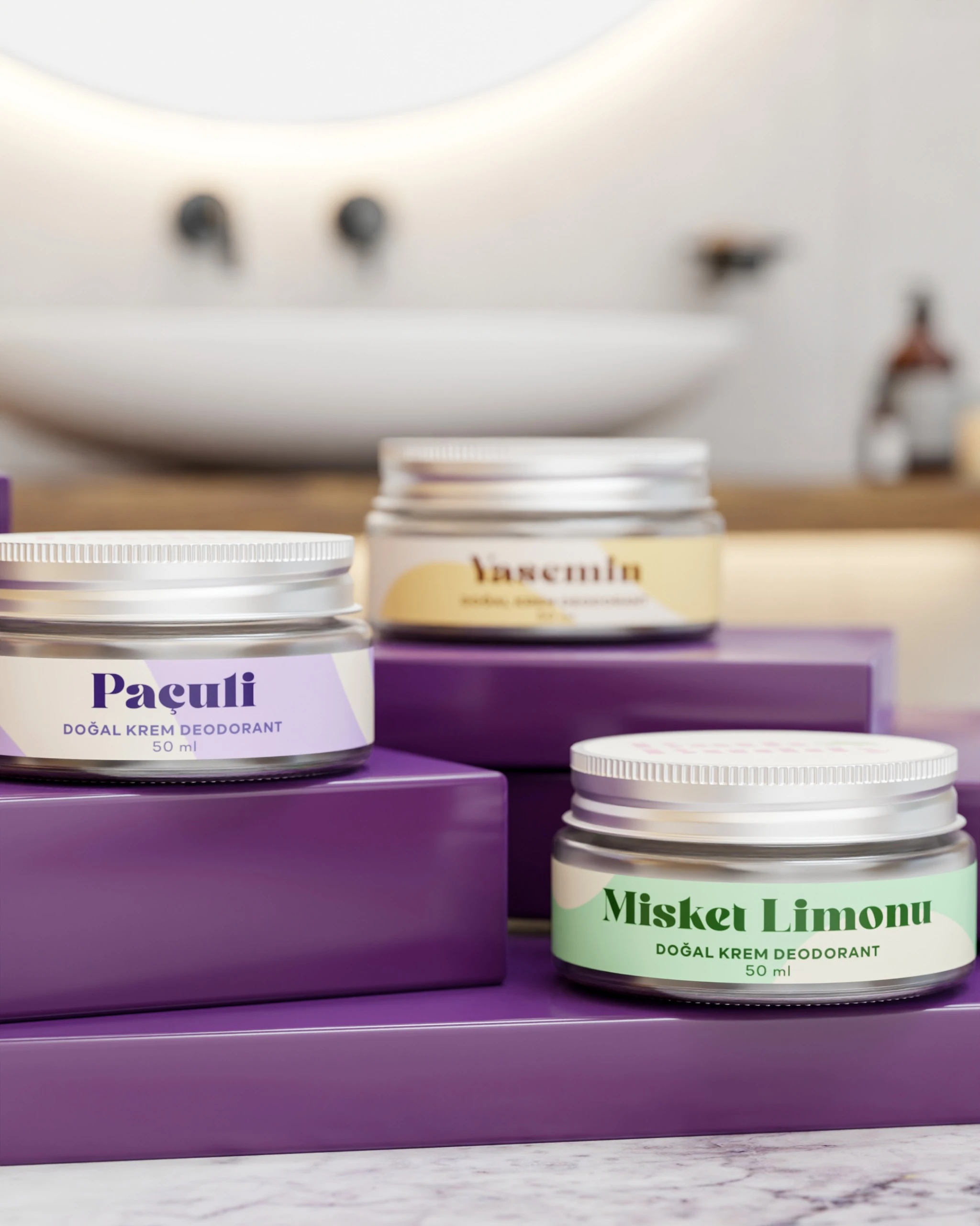 Misket Limon Doğal Krem Deodorant