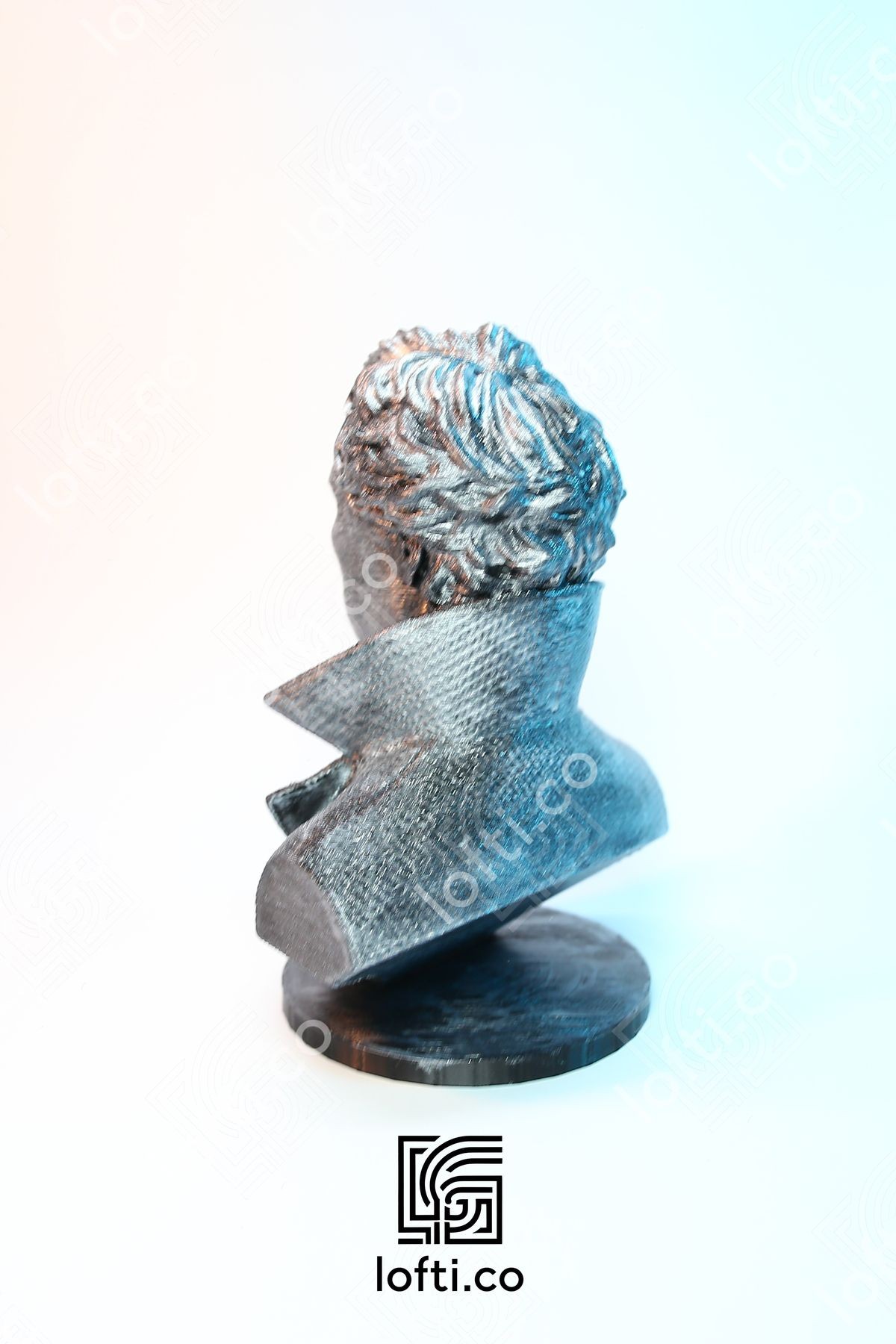 Sherlock Holmes Büst - Metalik Sherlock Figürü - 15cm Sherlock Büstü - Benedict Cumberbatch