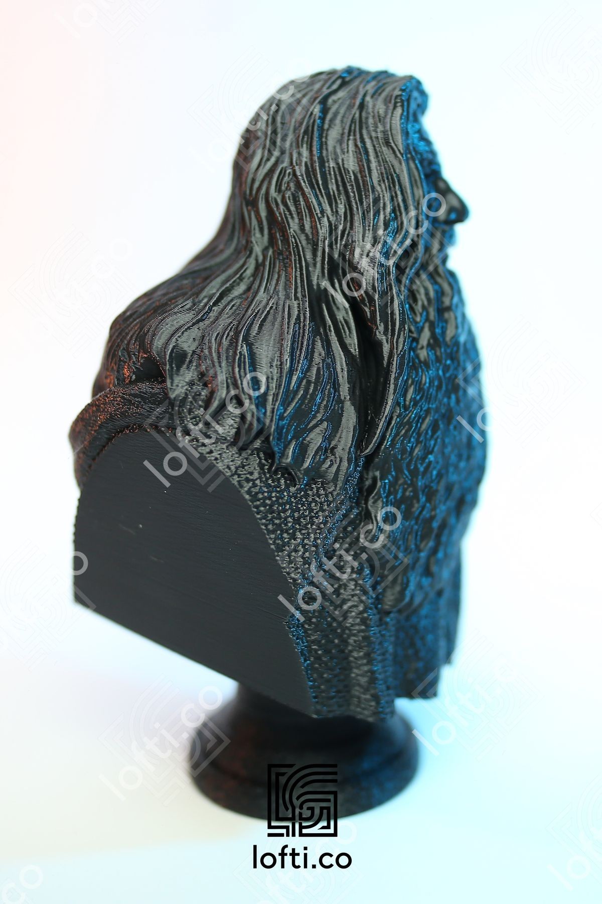 Gandalf Büst Figür - Gandalf Siyah 15 cm Yüzüklerin Efendisi Heykel