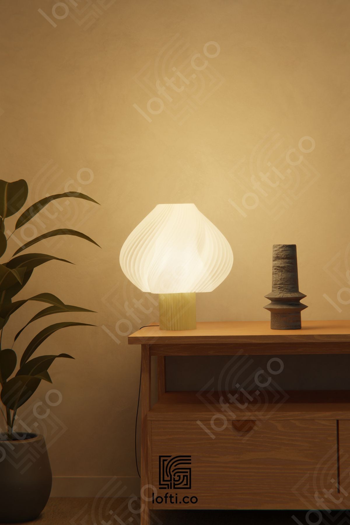 Dekoratif Pinterest Abajur - Sopran - Şık, Modern, Bohem, Iskandinav Aydınlatma 28cm - Lımoncello