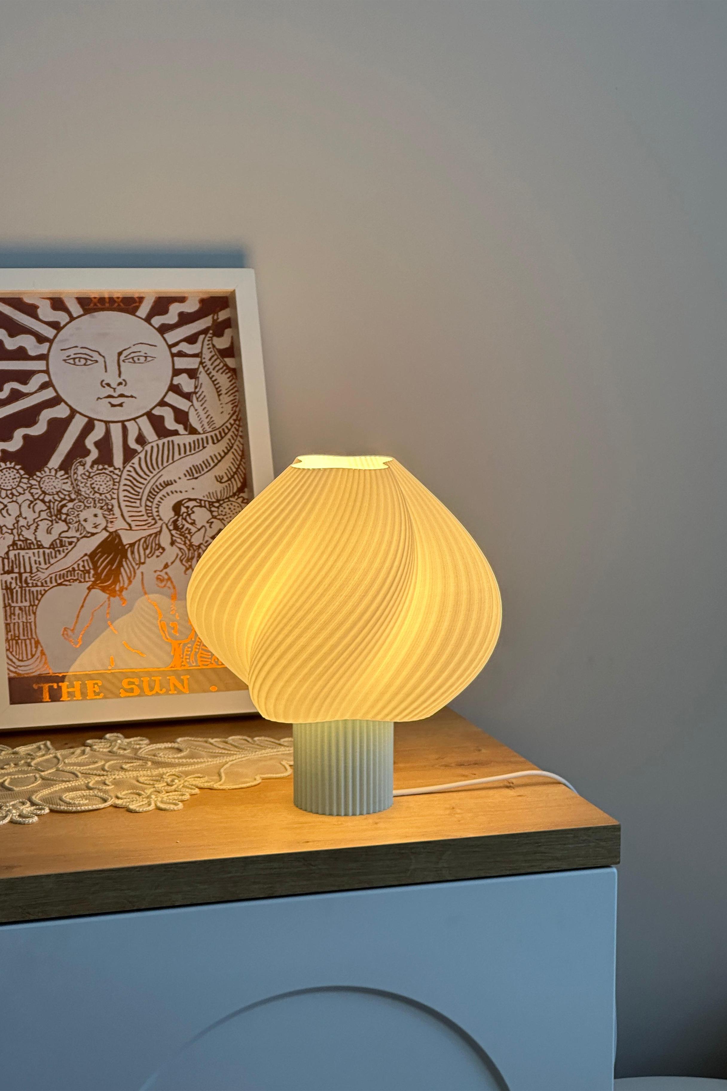 Sopran - Yeni Nesil Pinterest Abajur – İskandinav Tarzda Lamba 25 cm Aydınlatma - Mavi