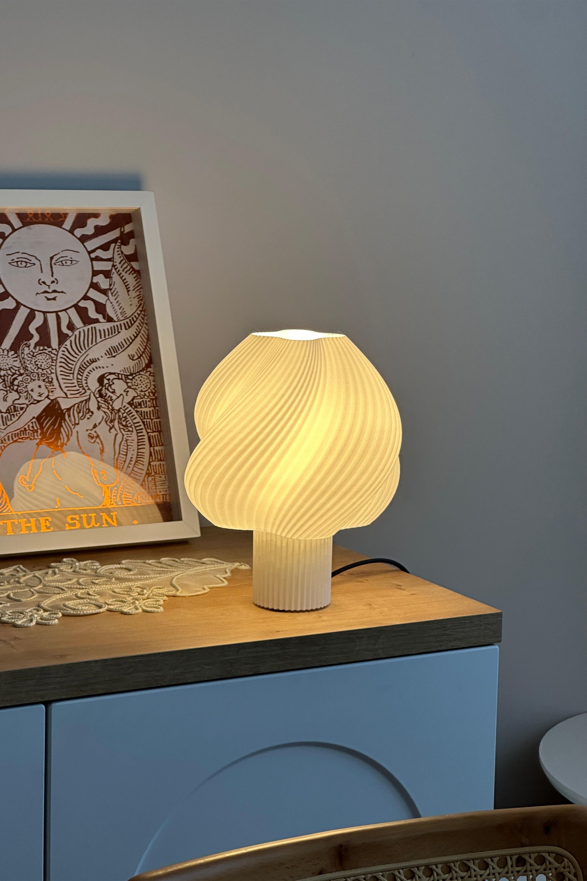 Sopran - Yeni Nesil Pinterest Abajur – İskandinav Tarzda Lamba 25 cm Aydınlatma
