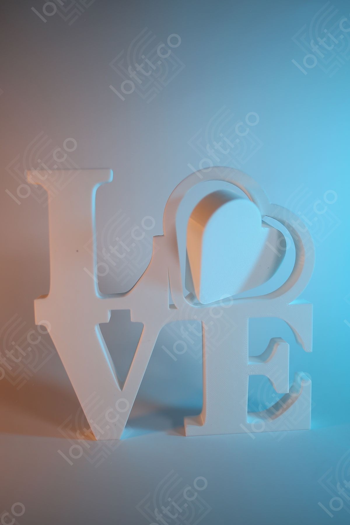 Love Temalı Dekoratif Obje - Sevgililer Günü Hediyesi Biblo