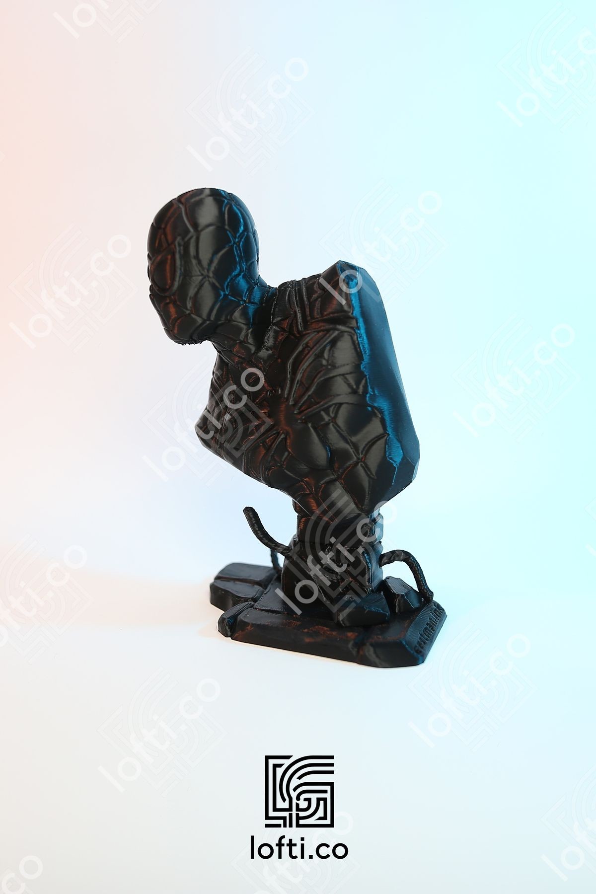 Örümcek Adam Büst - Örümcek Adam Figürü - 15cm Marvel DC Örümcek Adam Büst Heykel Hediyelik