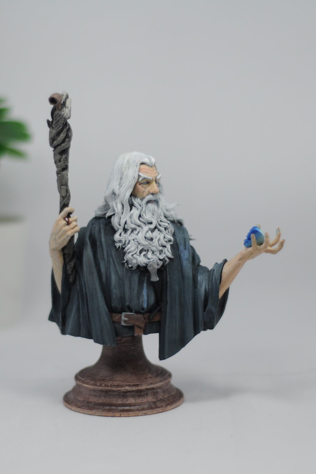 Gandalf Yüzüklerin Efendisi El Boyaması Figür 12 cm
