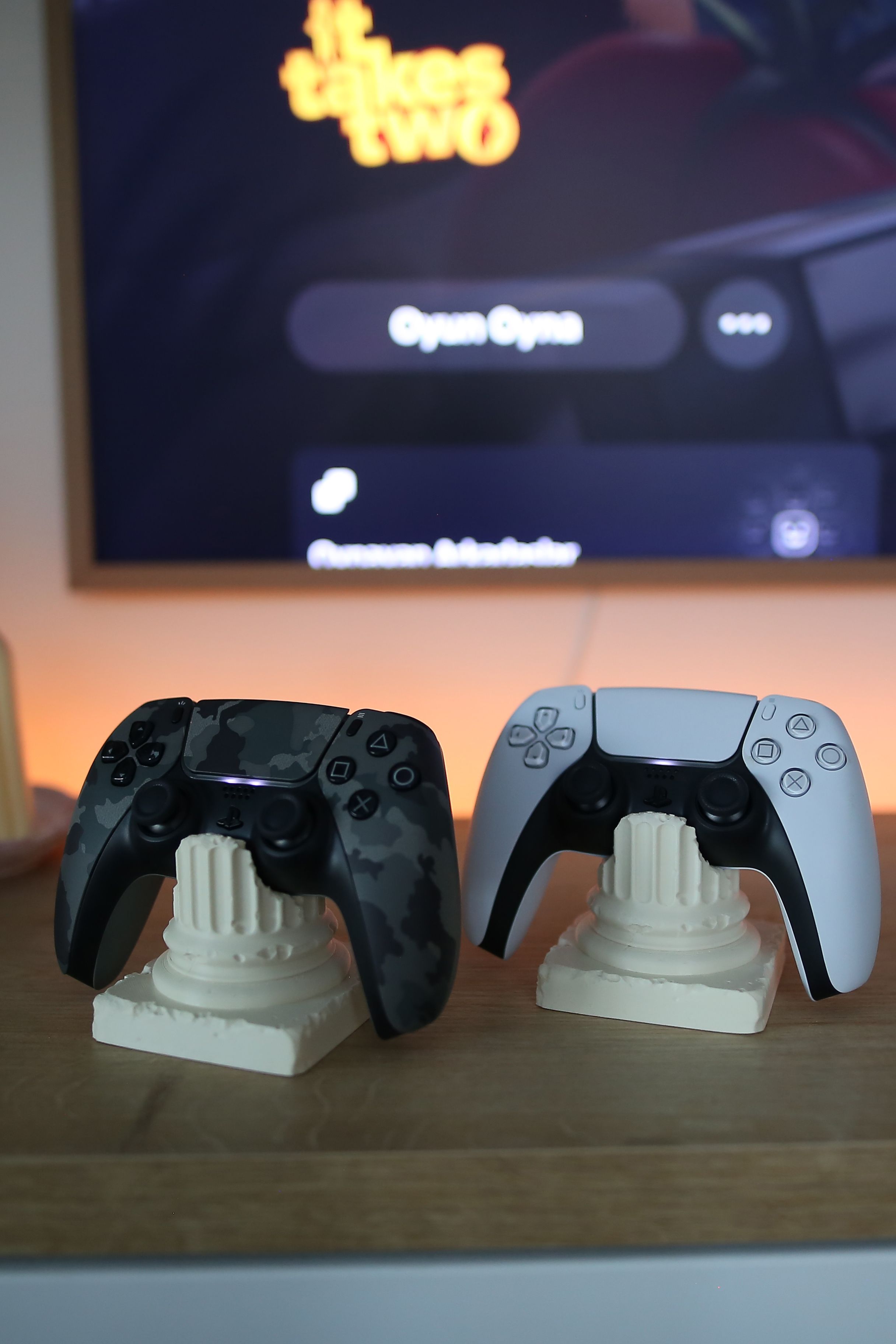 PS5 2'li Olympus Sütunu Şeklinde Kol Joystick Standı